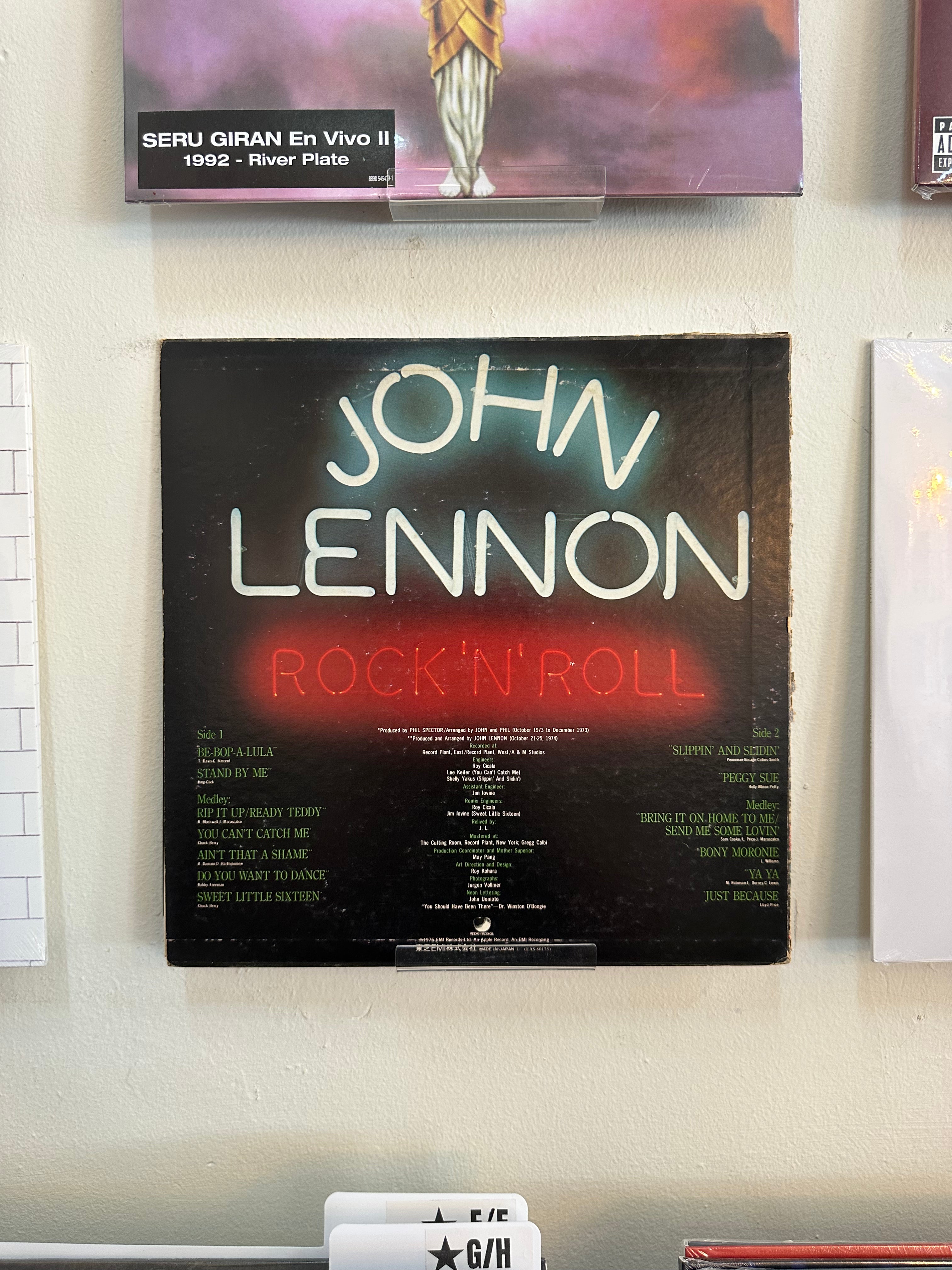 John Lennon – Rock 'N' Roll (JPN-1975)