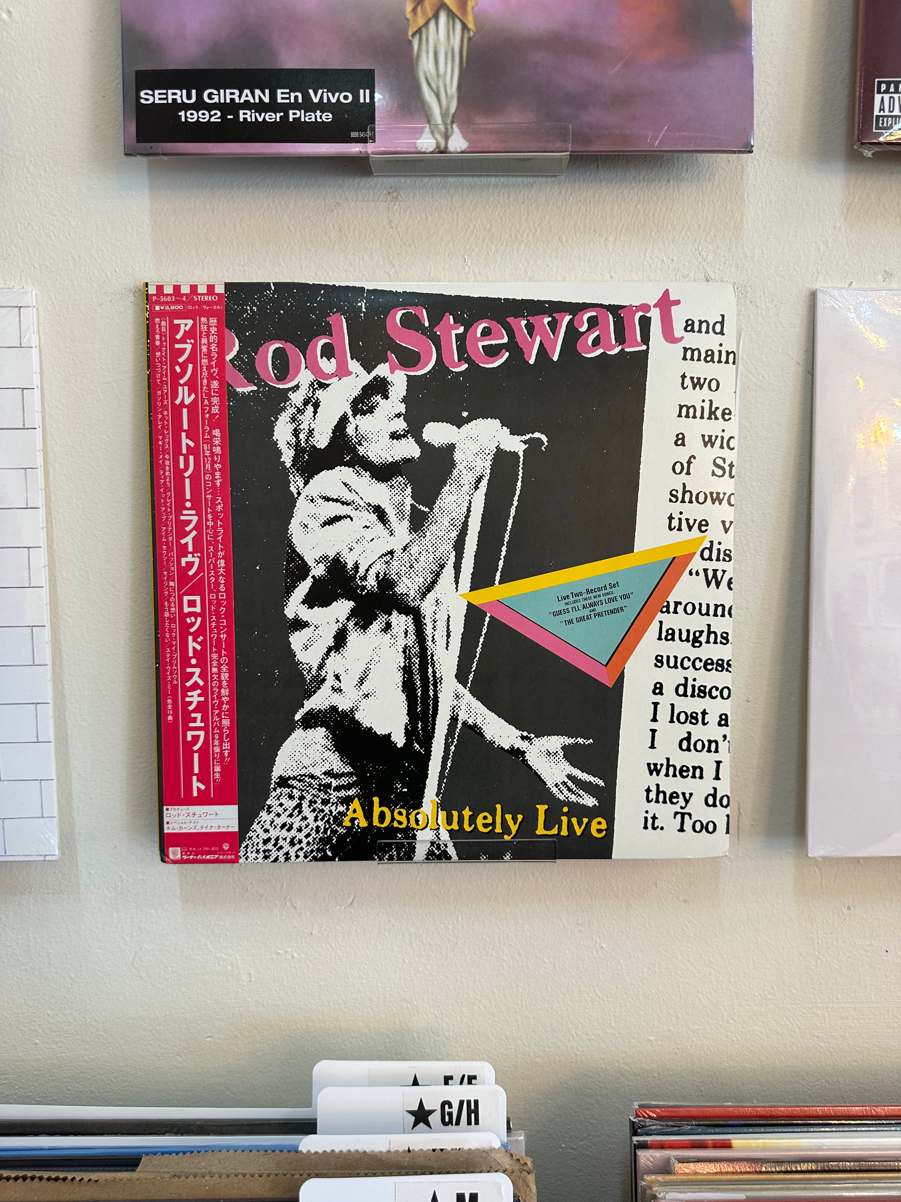 Rod Stewart – Absolutely Live (JPN-1982)