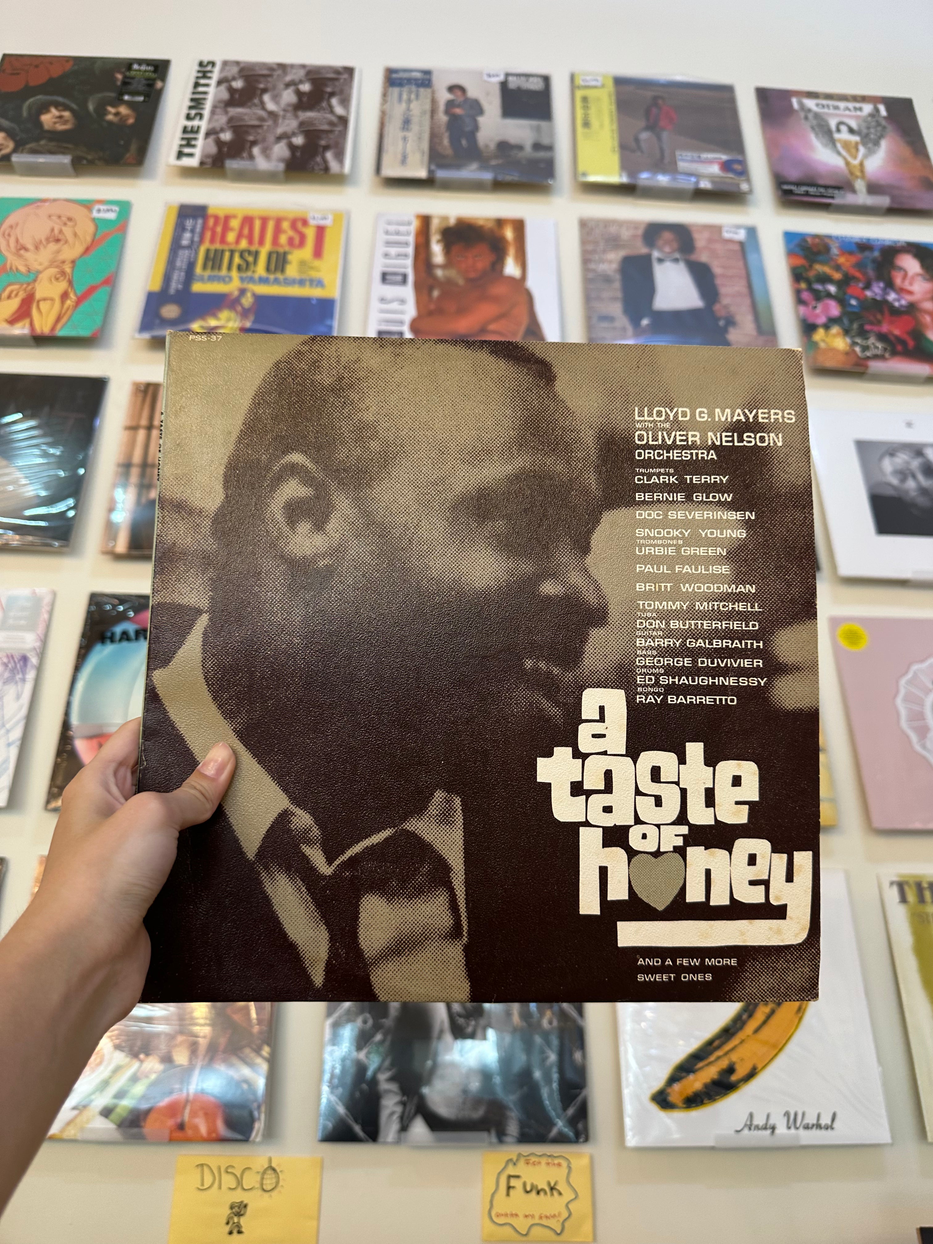 Lloyd G. Mayers With The Oliver Nelson Orchestra – A Taste Of Honey (JPN 1962)