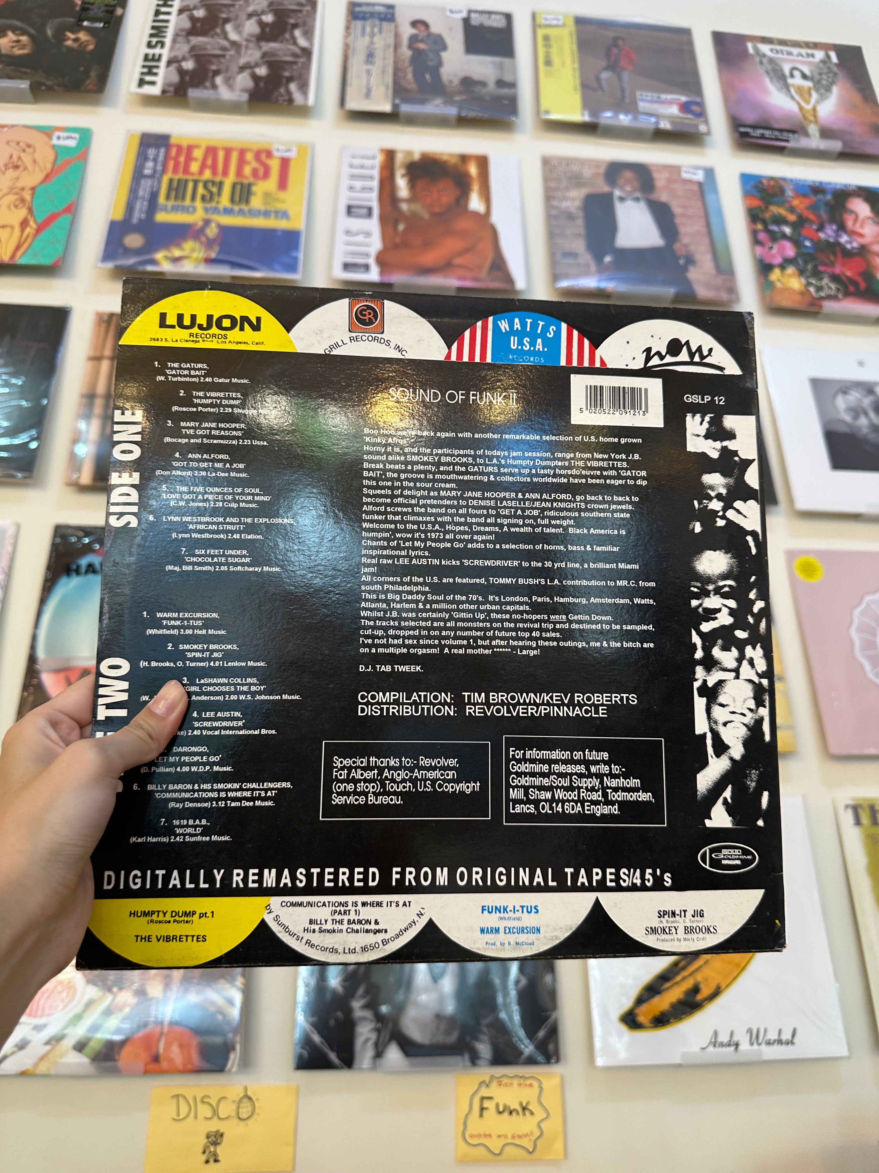 Various – The Sound Of Funk II (Back On The Double Bump) (US 1993)