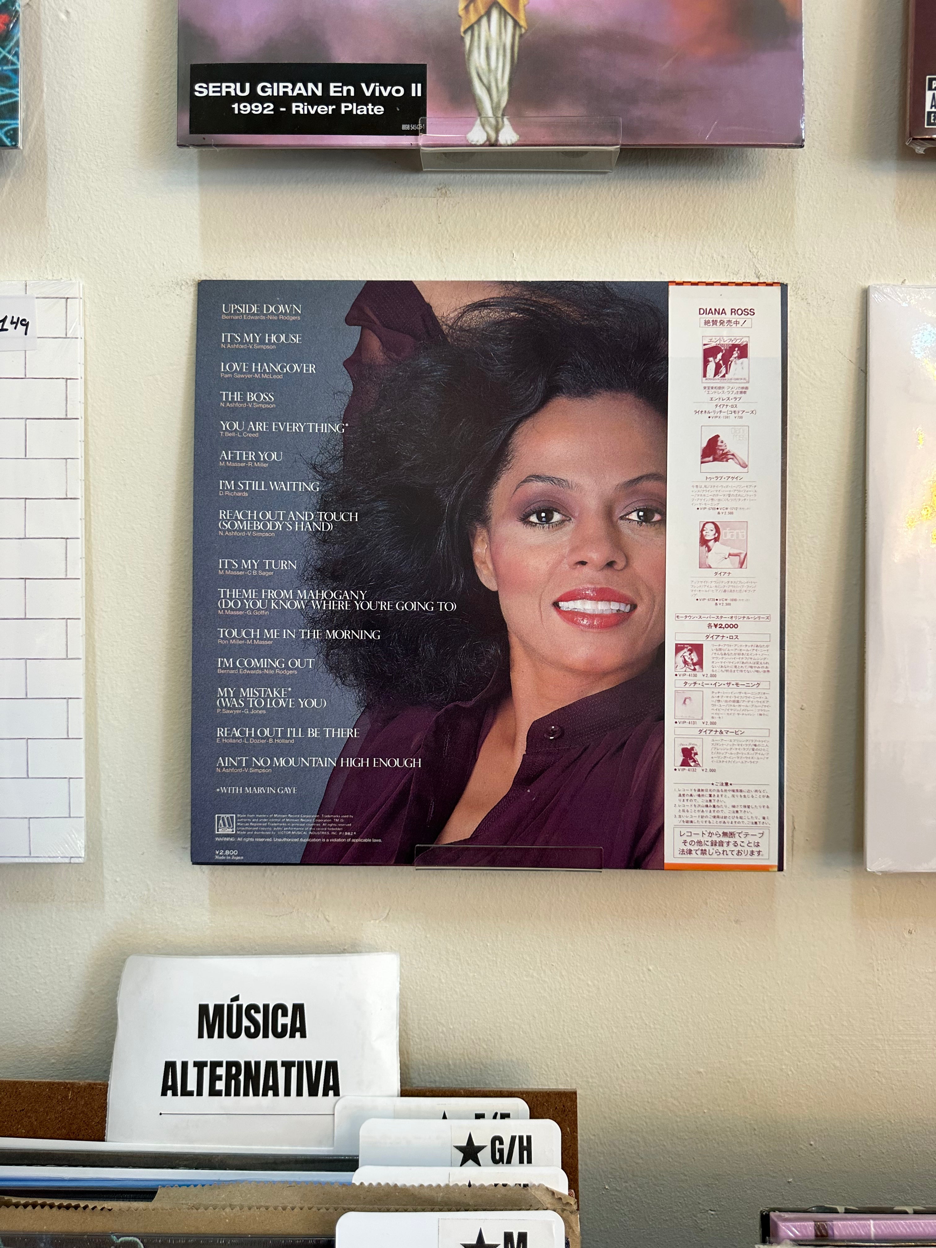 Diana Ross – 15 Big Hits (JPN-1982)
