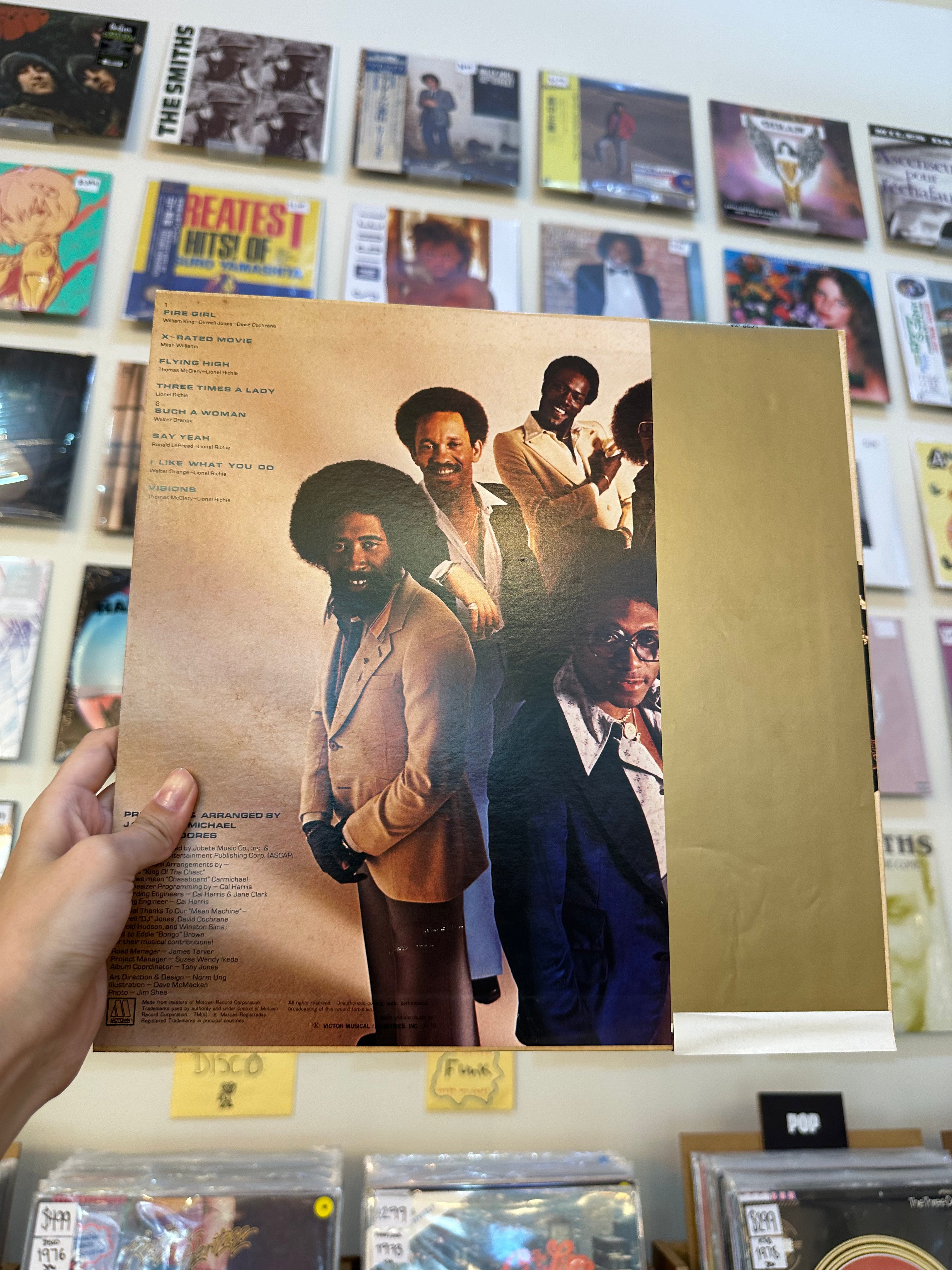 Commodores – Natural High (JPN 1978)