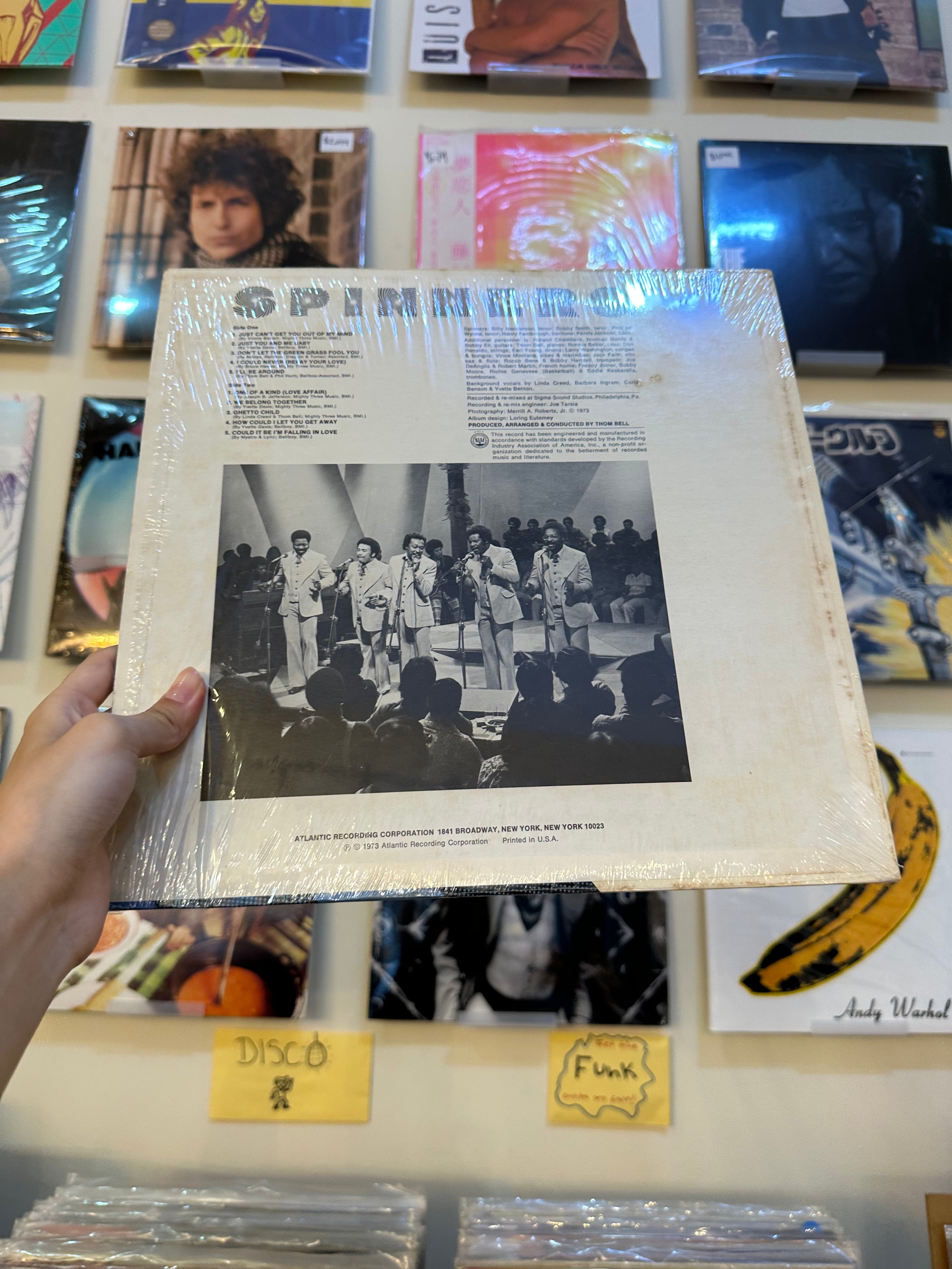 Spinners – Spinners (US 1973)