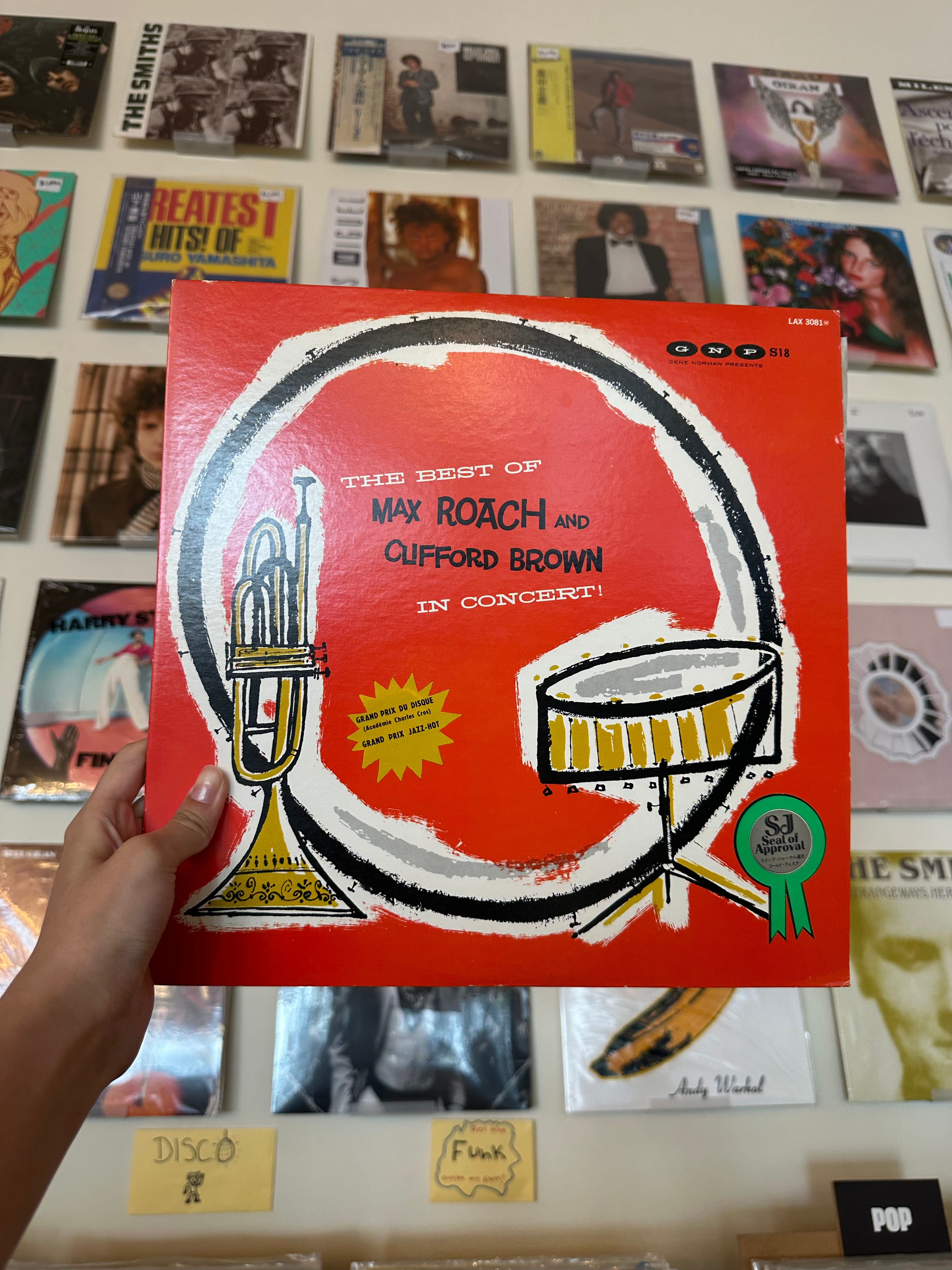 Max Roach And Clifford Brown – The Best Of Max Roach And Clifford Brown In Concert! (JPN 1976)