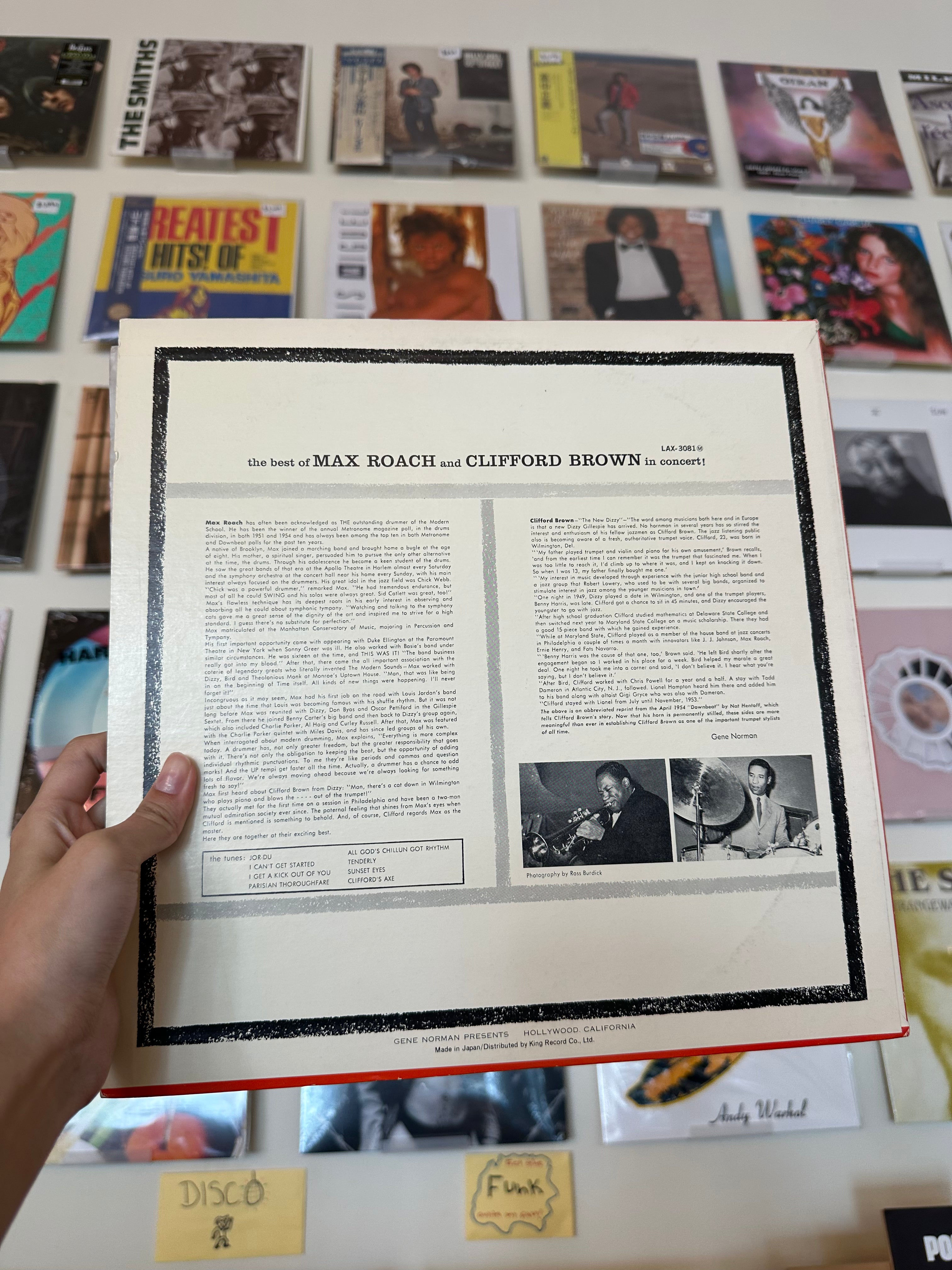 Max Roach And Clifford Brown – The Best Of Max Roach And Clifford Brown In Concert! (JPN 1976)