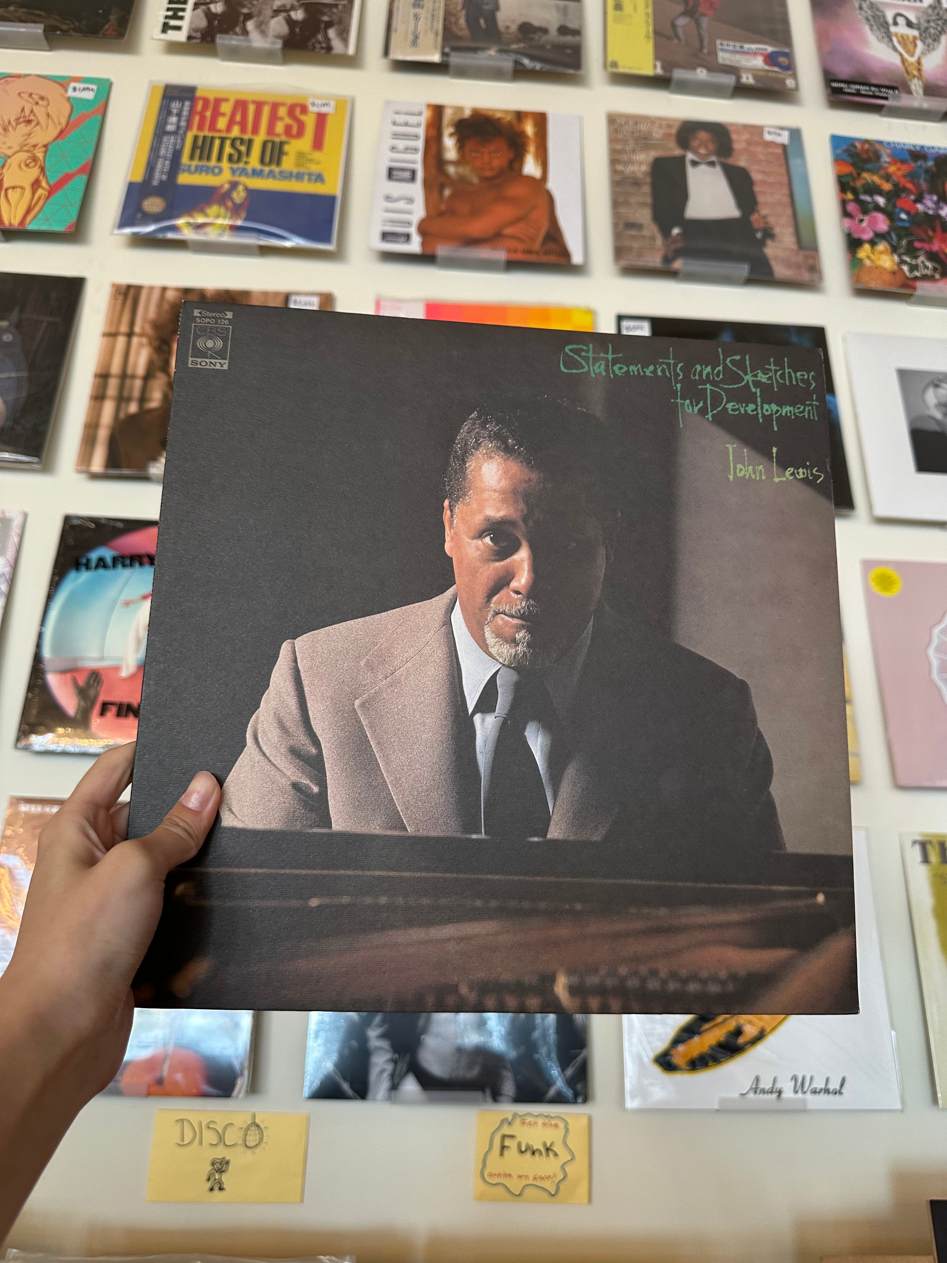 John Lewis – Statements And Sketches For Development (JPN 1976)