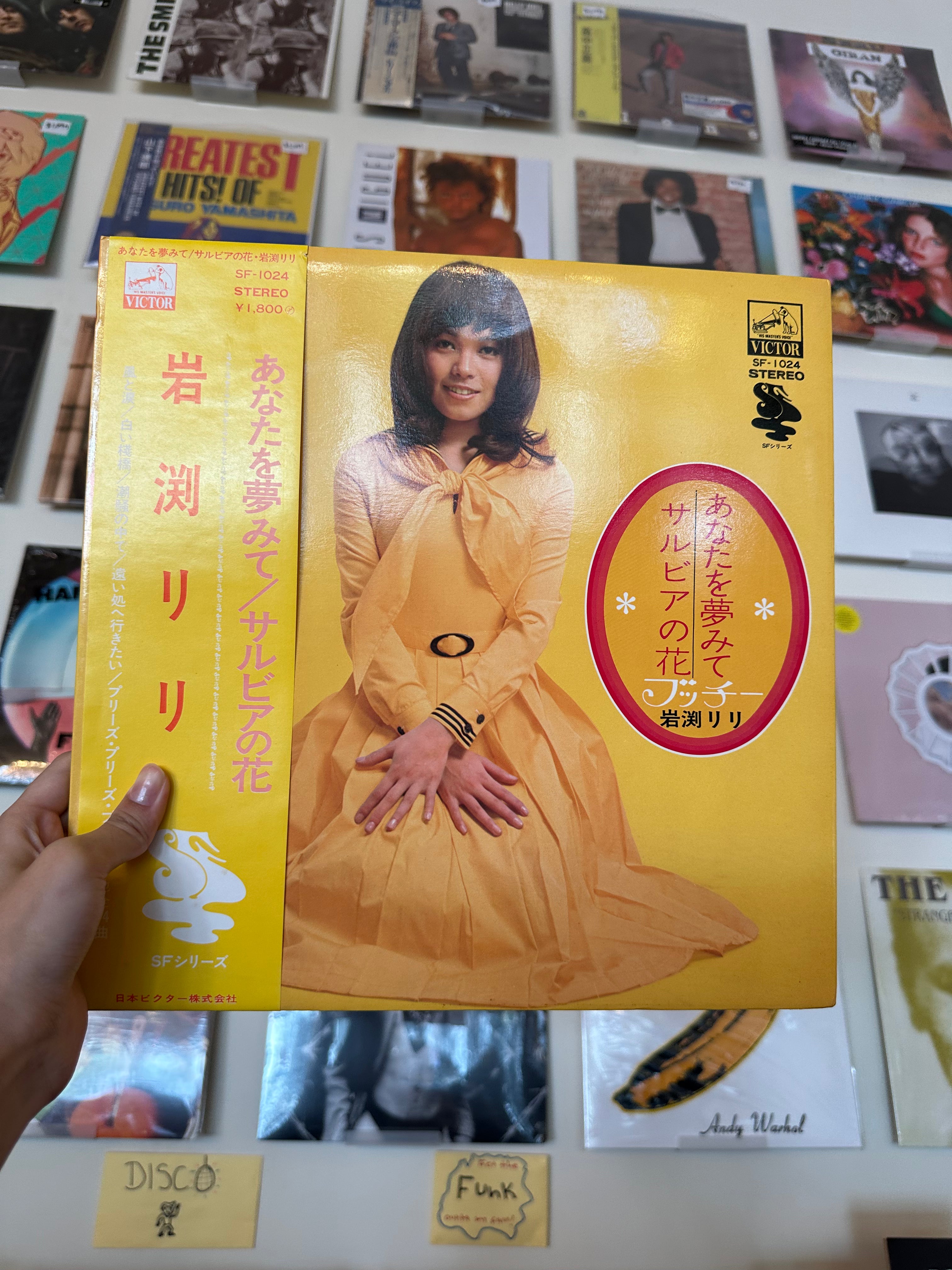 岩渕リリ – あなたを夢みて／サルビアの花 (JPN 1972)