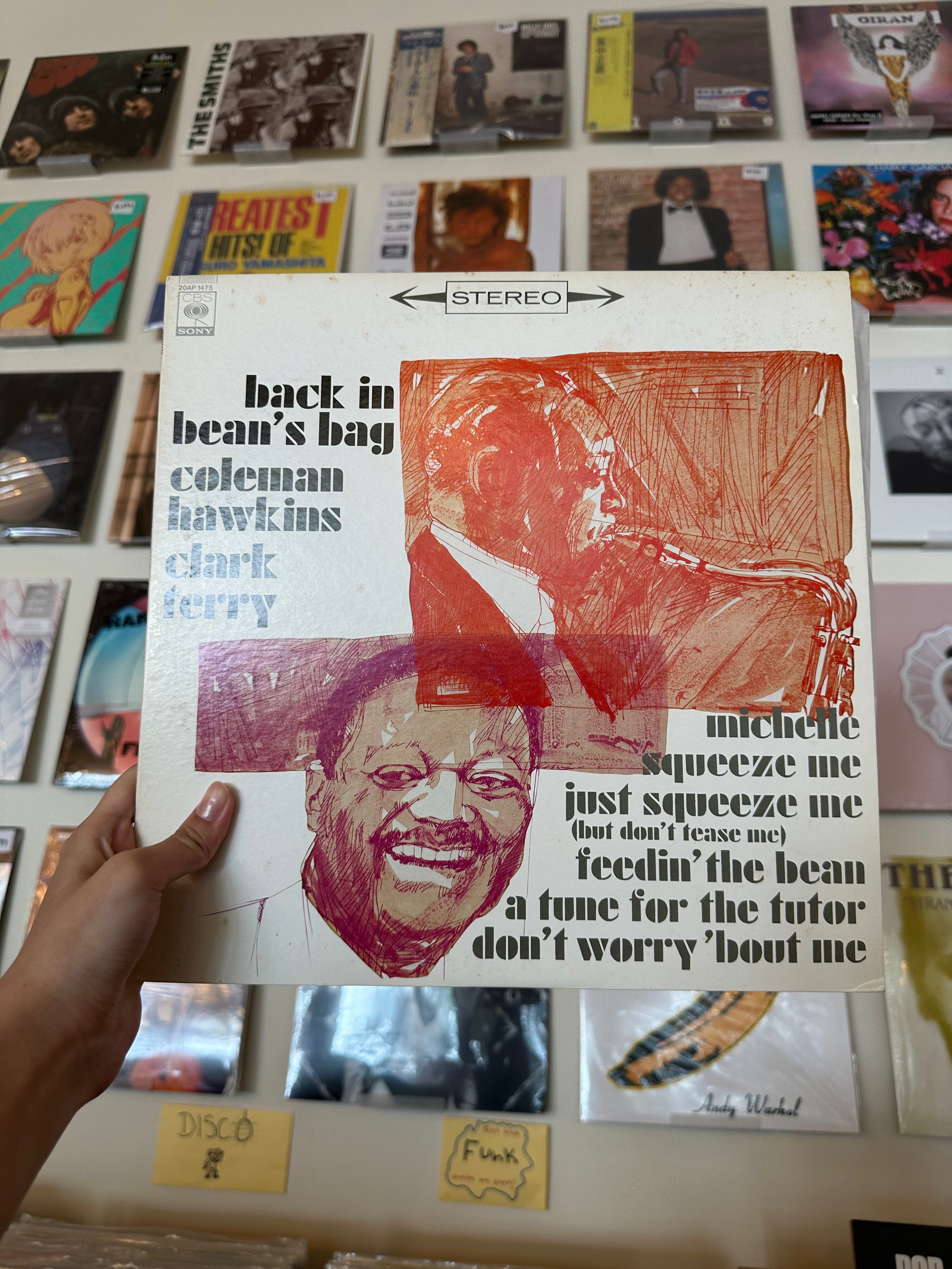 Coleman Hawkins / Clark Terry – Back In Bean's Bag (JPN 1979)