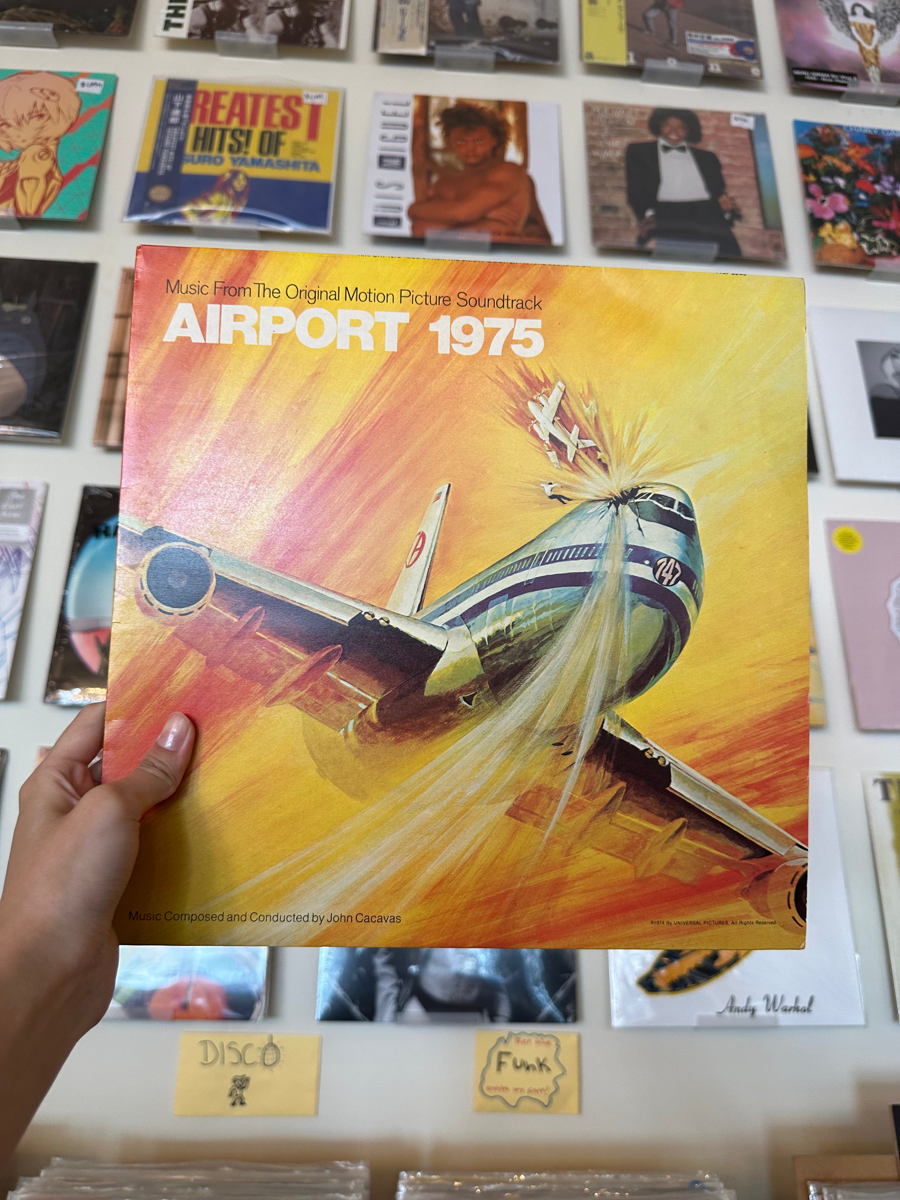 John Cacavas – Airport 1975 (Music From The Original Motion Picture Soundtrack) (UK 1974)