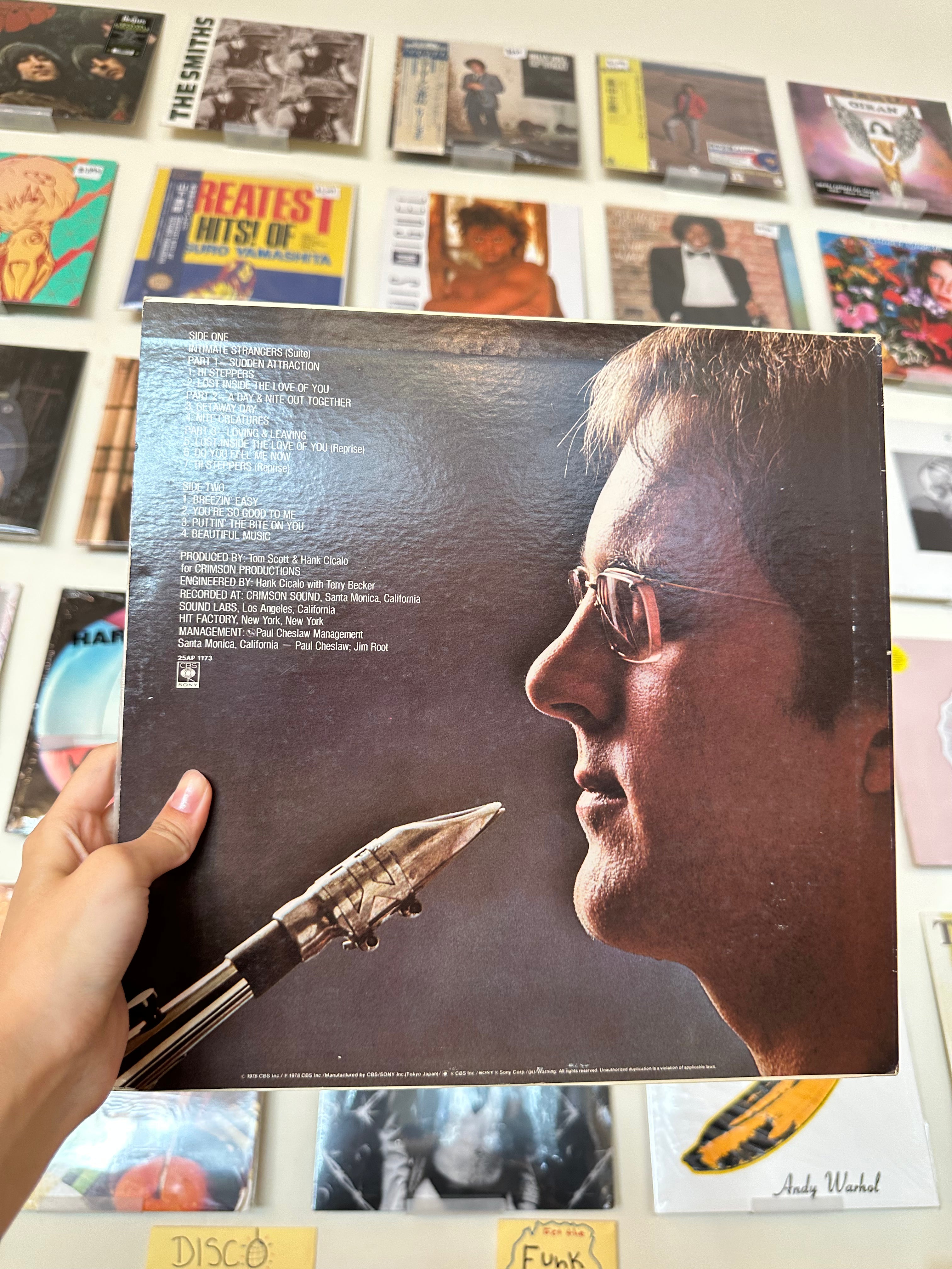 Tom Scott – Intimate Strangers (JPN 1978)