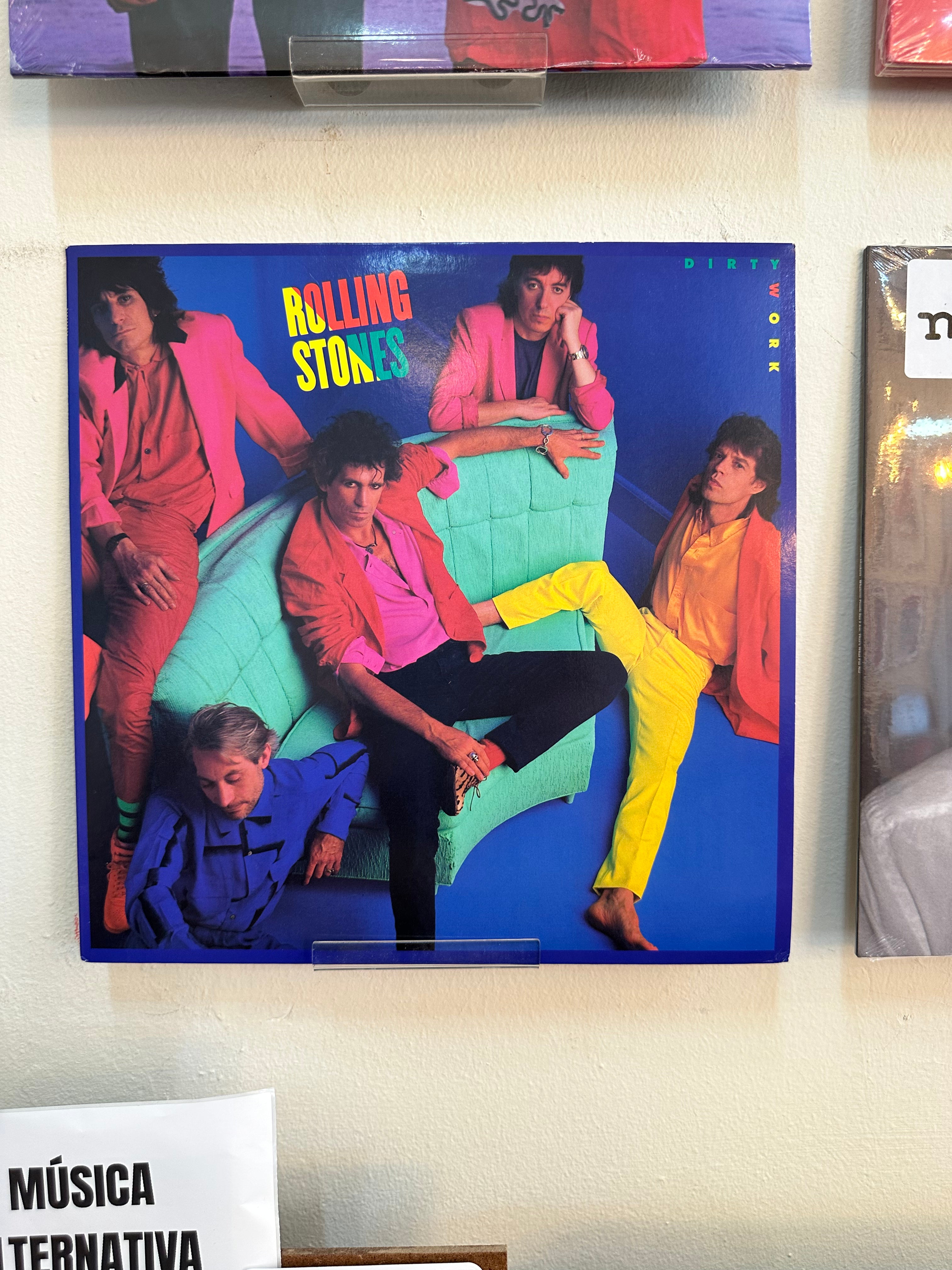 The Rolling Stones – Dirty Work (JPN-1986)