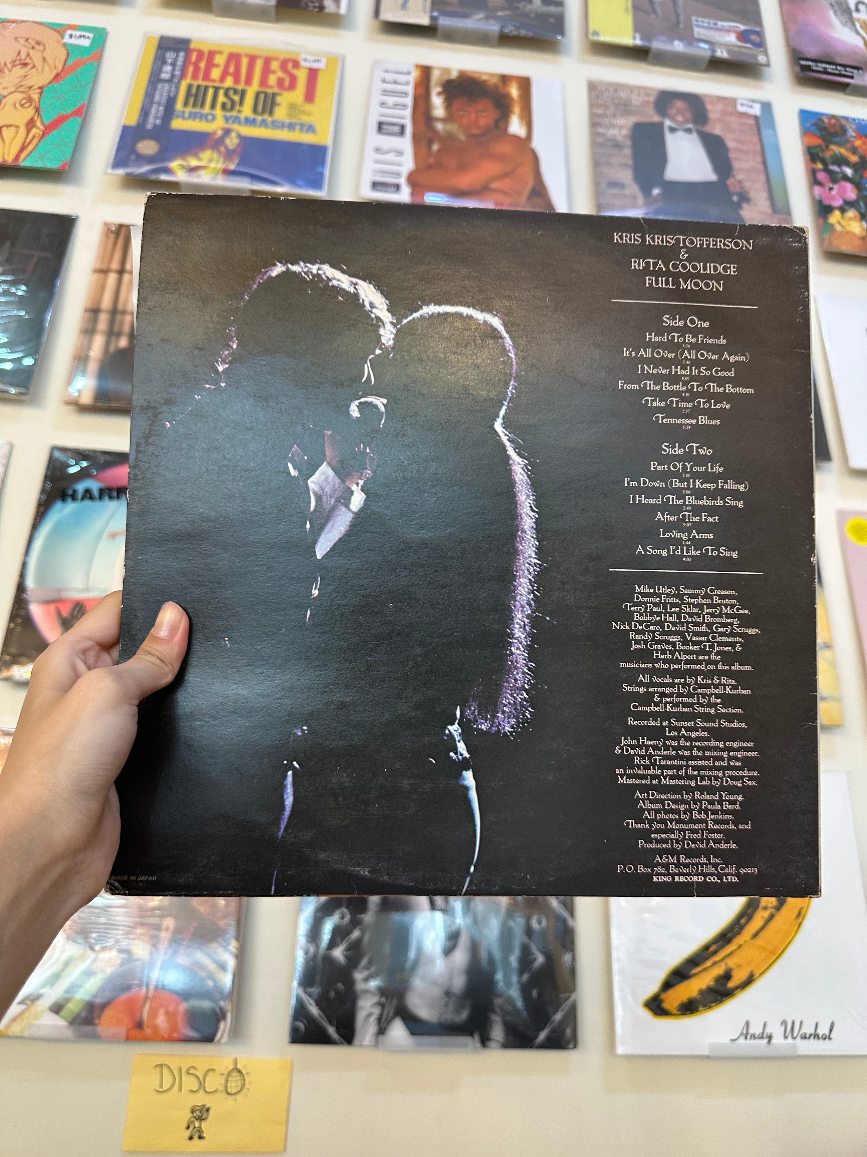 Kris & Rita – Full Moon (JPN 1973)