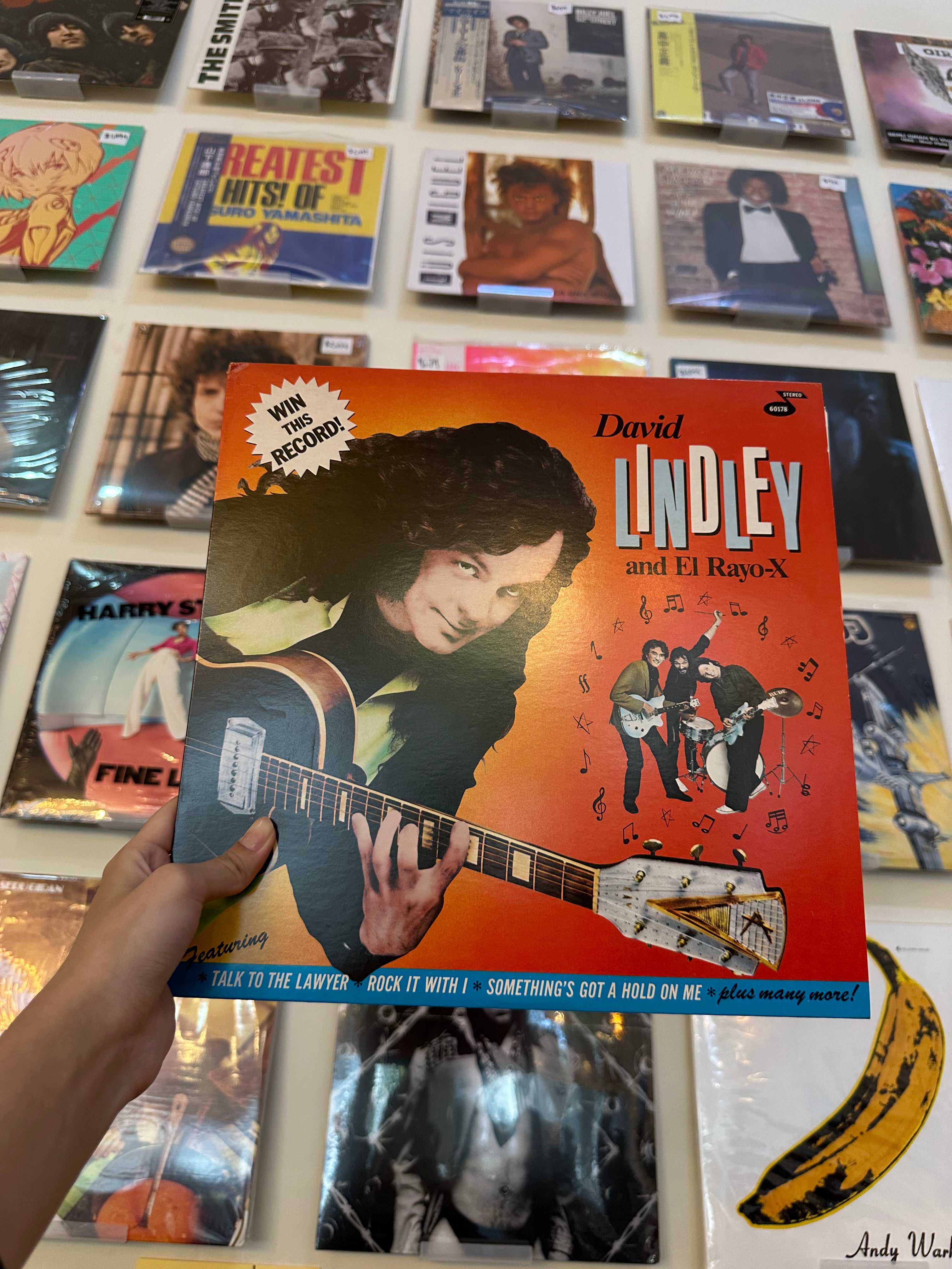 David Lindley And El Rayo-X – Win This Record! (US 1982)