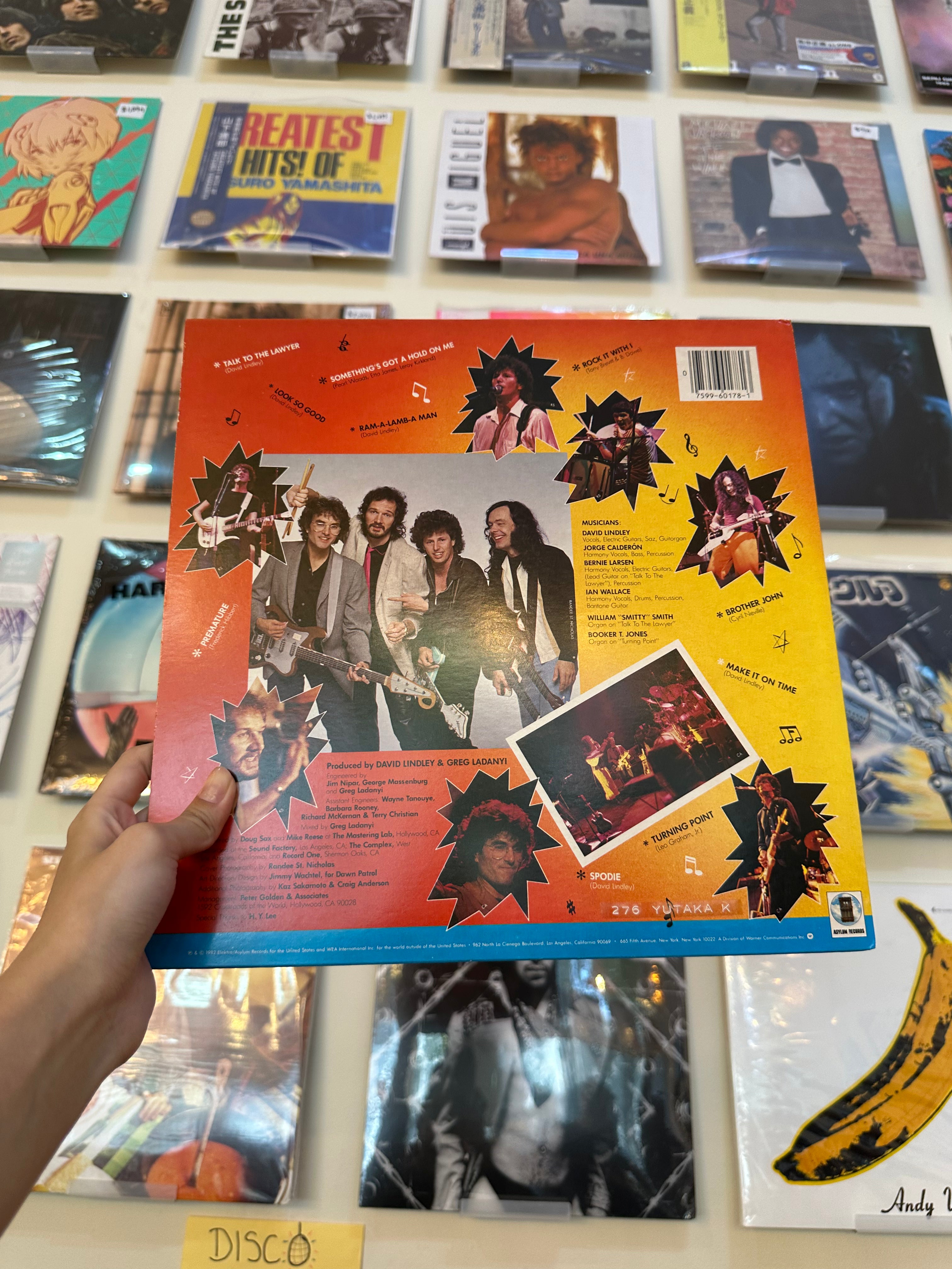 David Lindley And El Rayo-X – Win This Record! (US 1982)