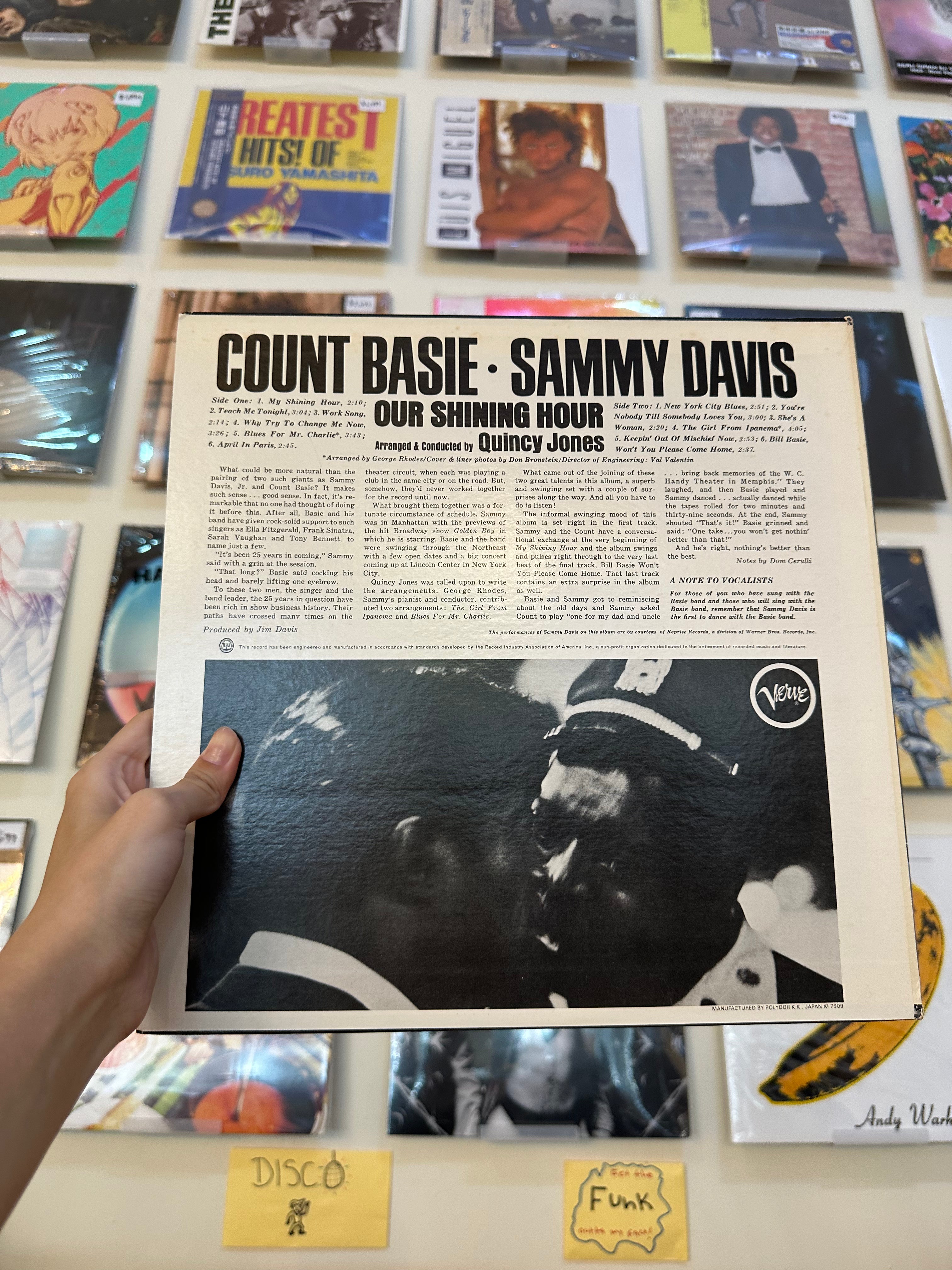 Sammy Davis · Count Basie – Our Shining Hour (JPN 1979)