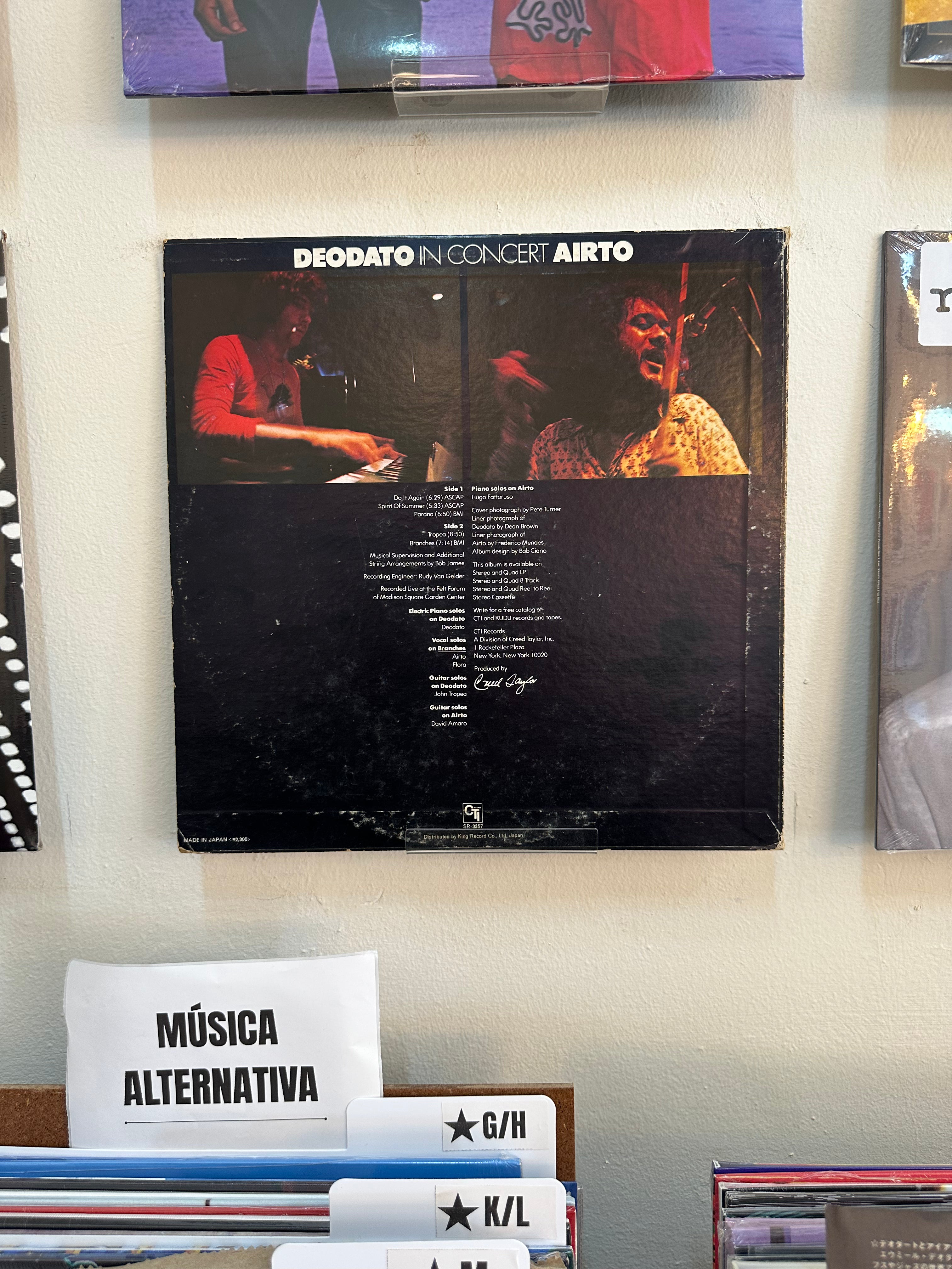 Deodato / Airto – In Concert (JPN-1974)