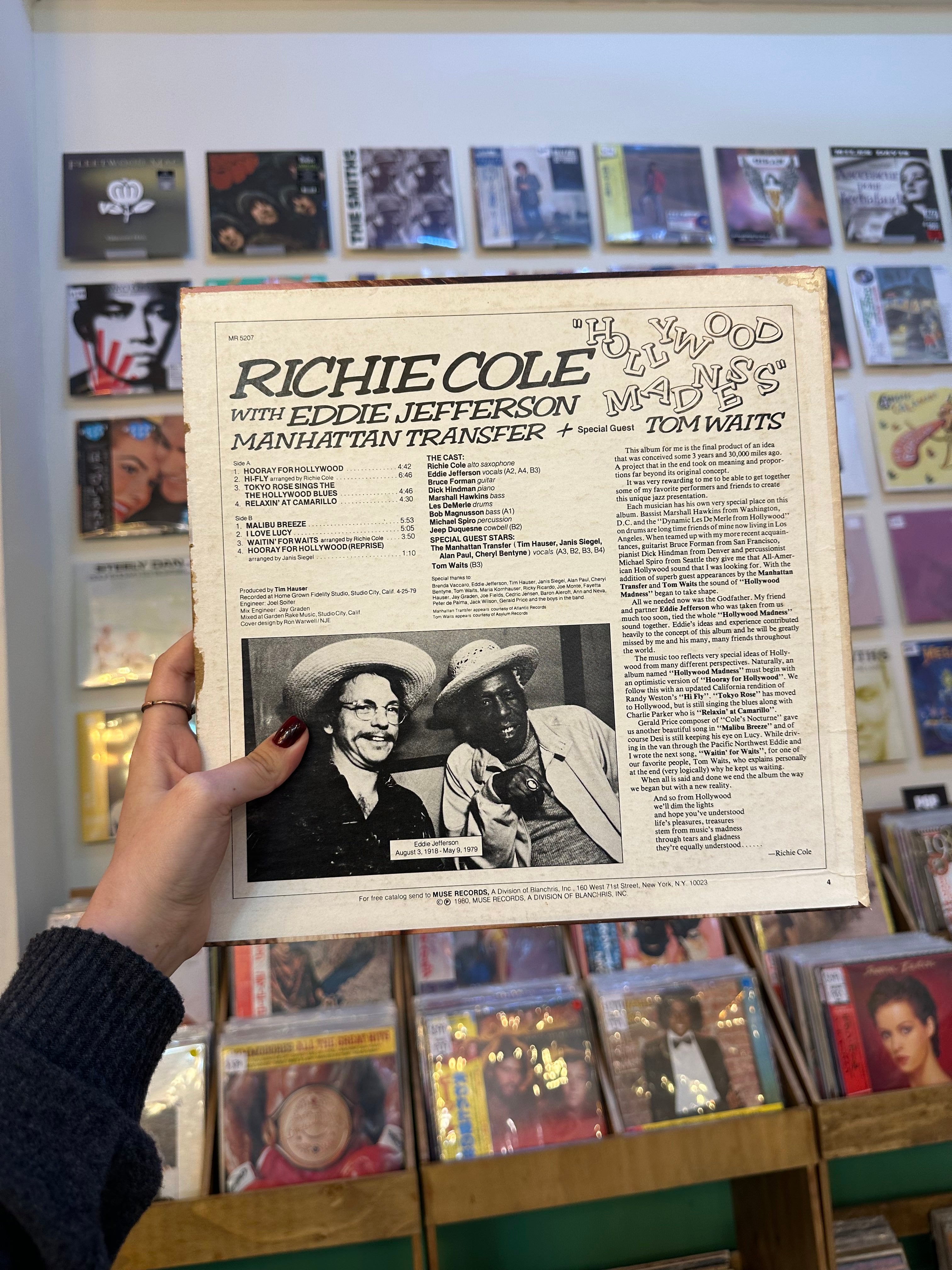 Richie Cole With Eddie Jefferson – Hollywood Madness (USA-1980)