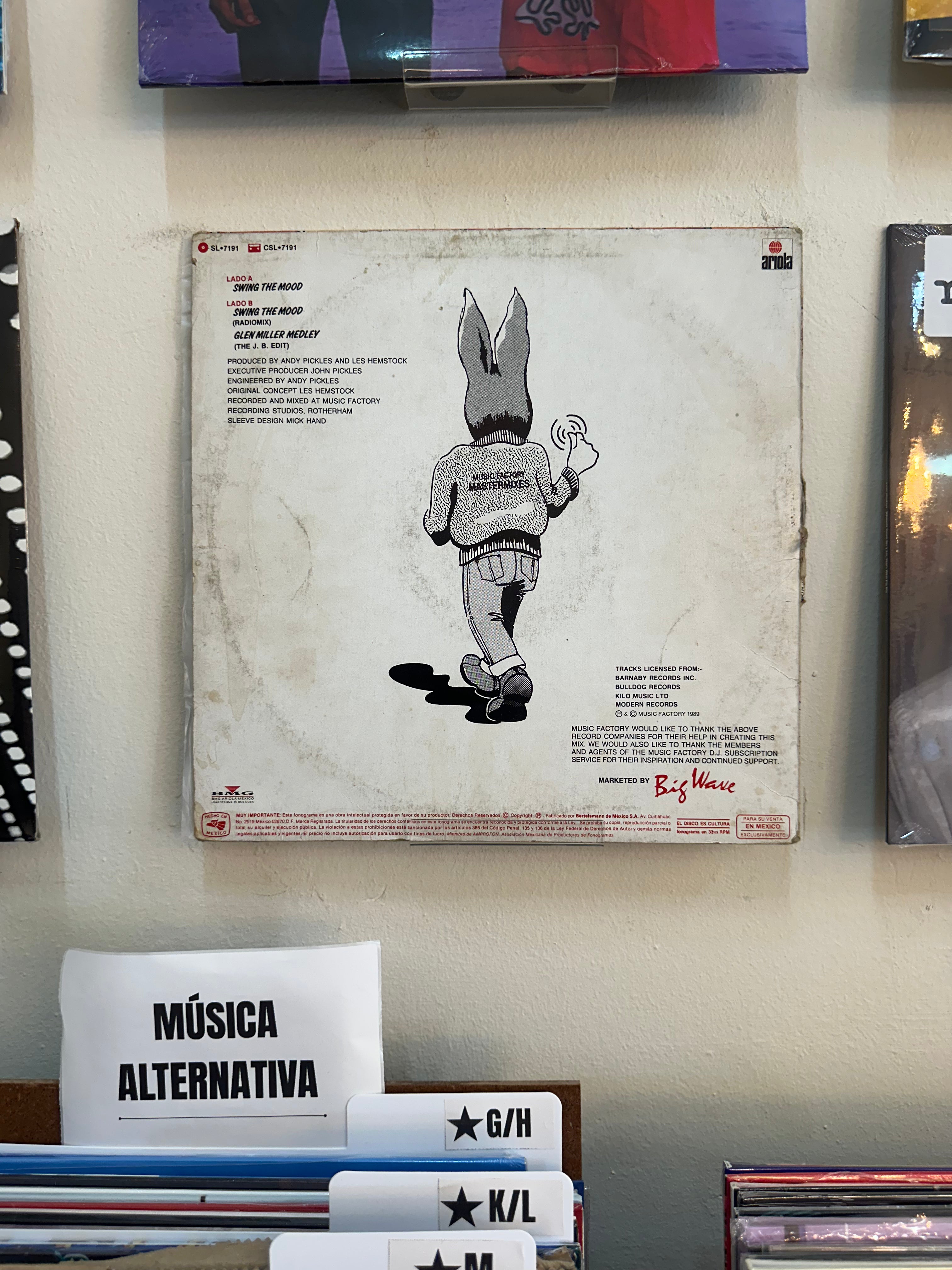 Jive Bunny And The Mastermixers – Swing The Mood (MX-1989)