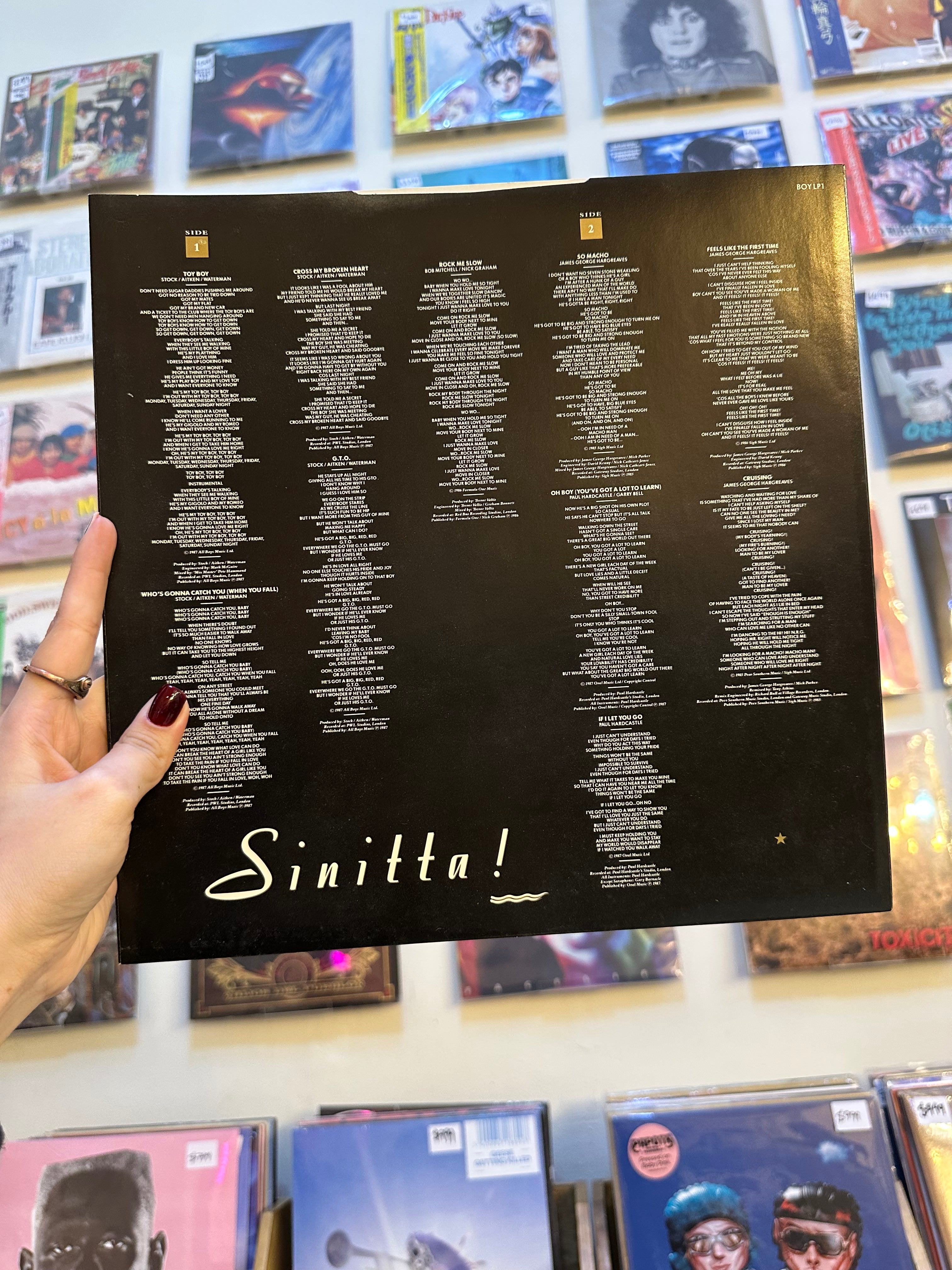 Sinitta – Sinitta! (UK-1987)