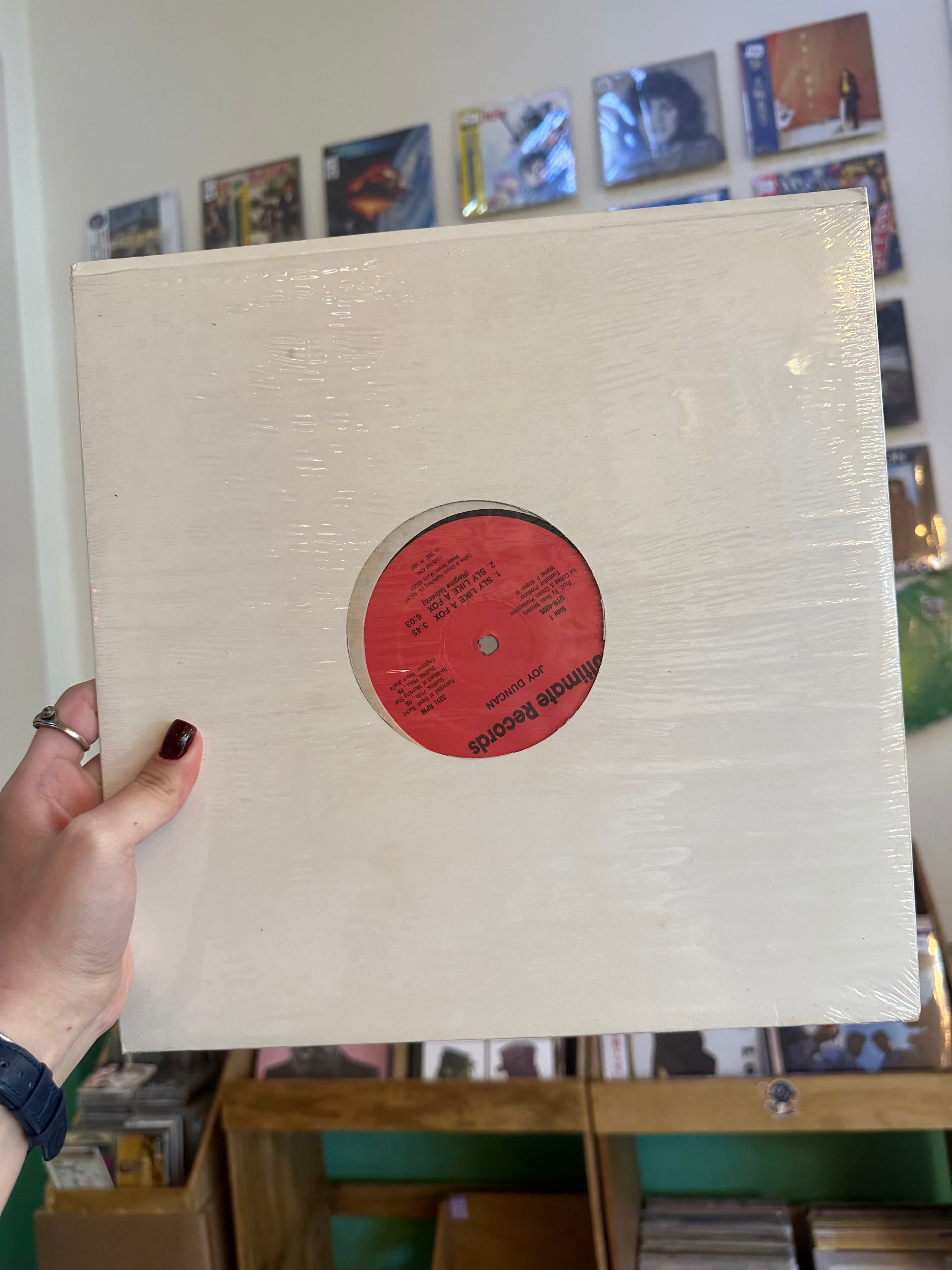Joy Duncan – I Had A Talk With My Man / Sly Like A Fox (USA-1987)