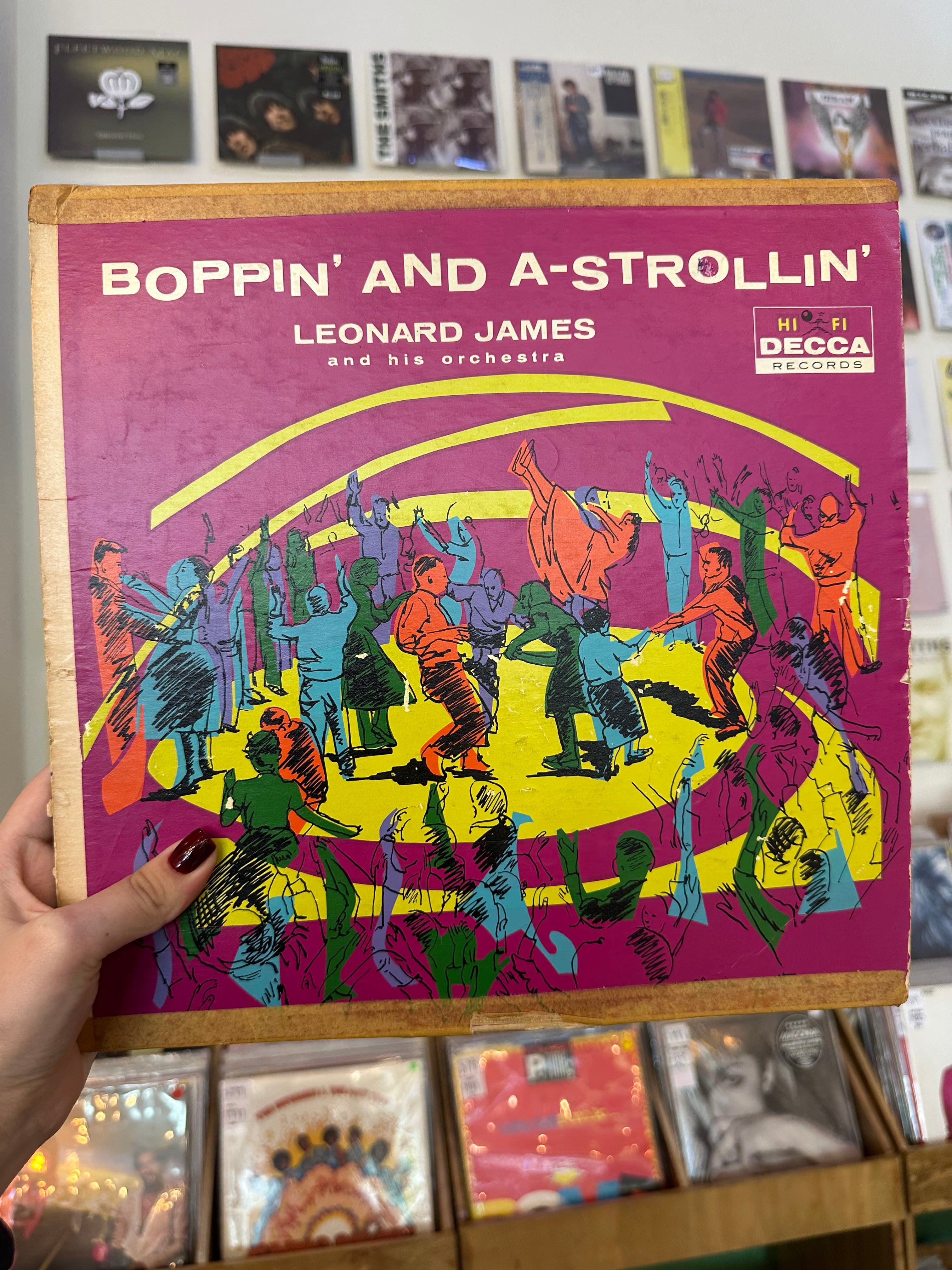 Leonard James And His Orchestra – Boppin' And A-Strollin' (USA-1958)
