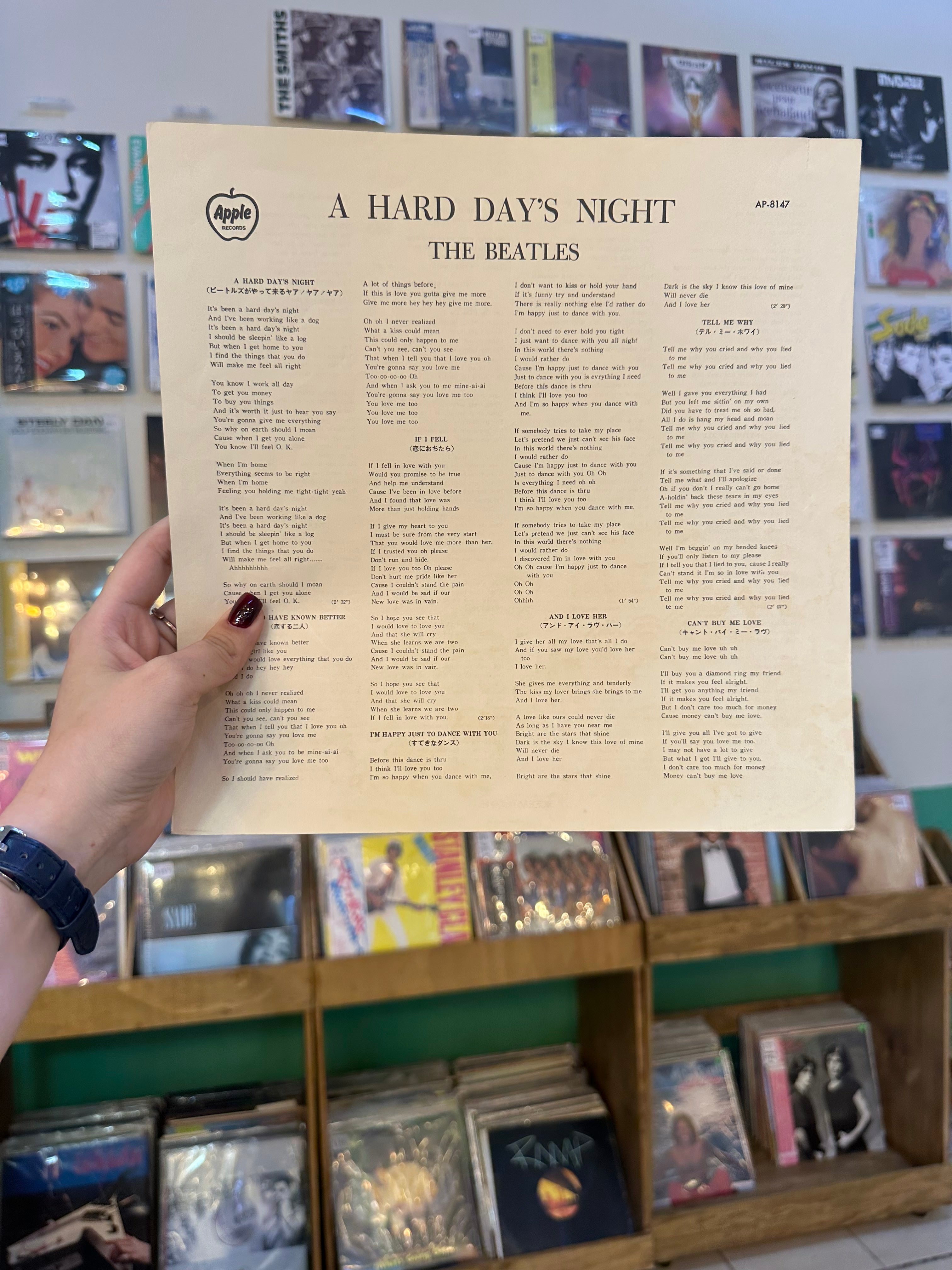 The Beatles – A Hard Day's Night (Japon-1969)