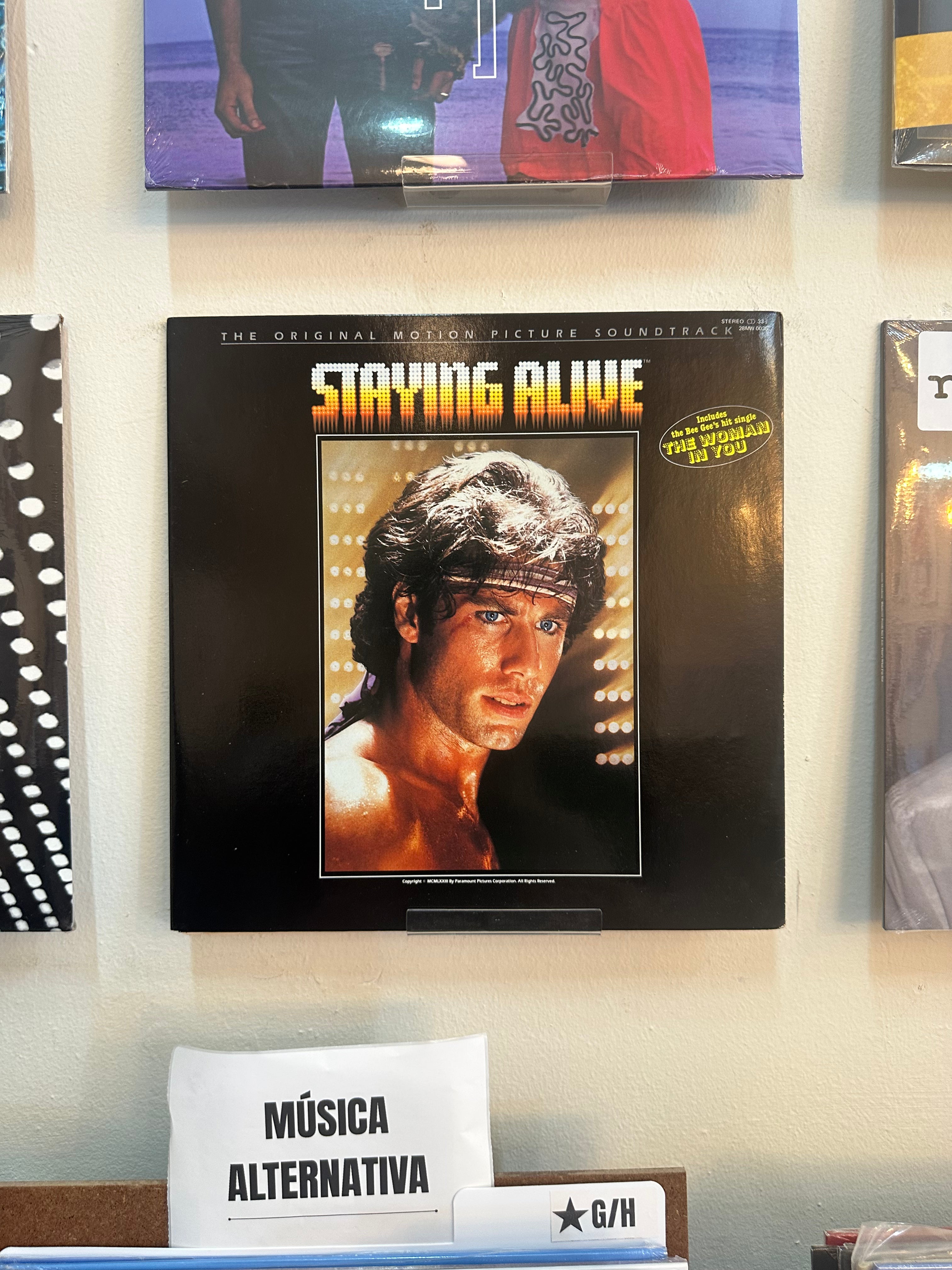 Various – Staying Alive (The Original Motion Picture Soundtrack) (JPN-1983)