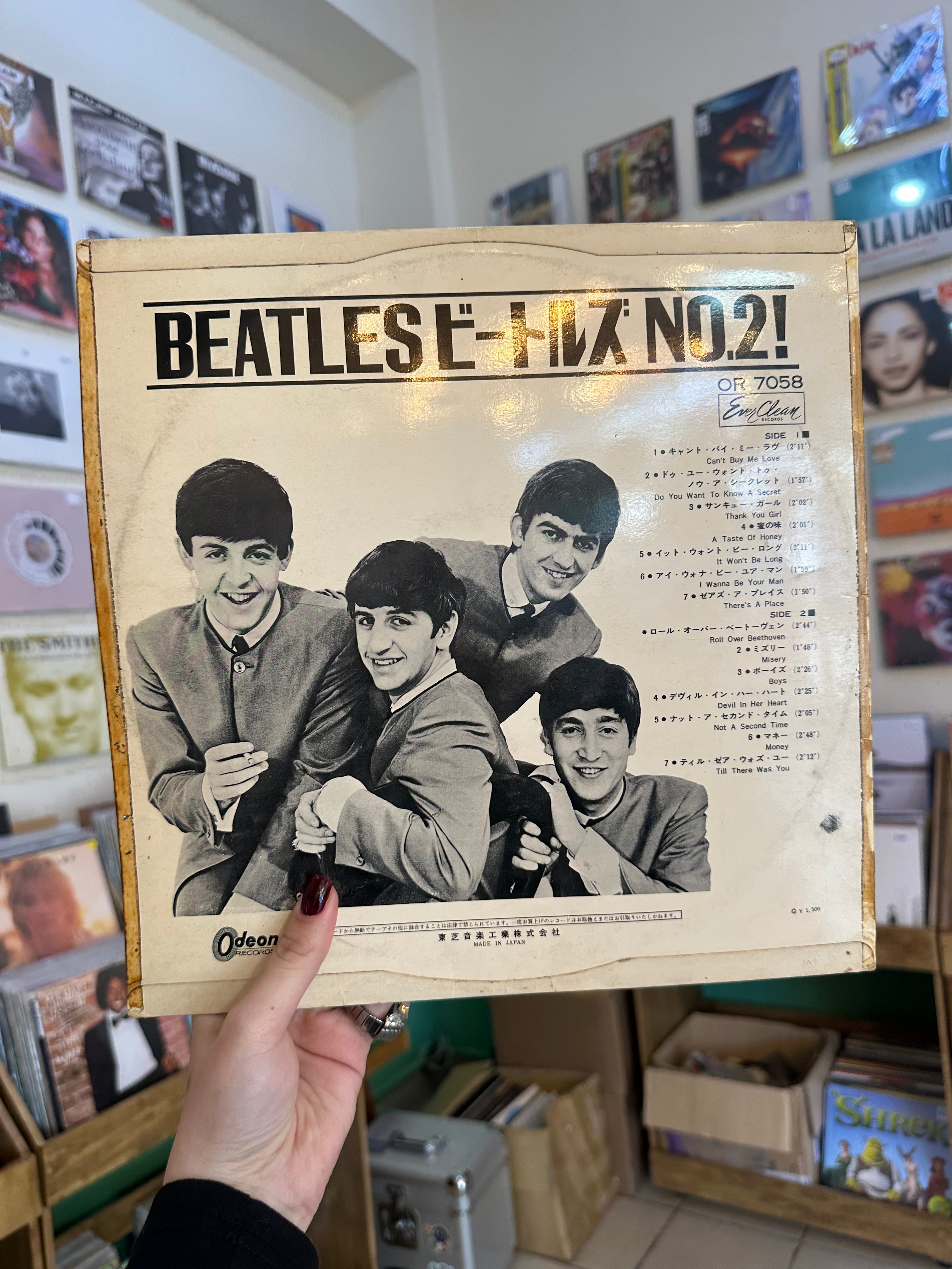 The Beatles- Second Album (Japon-1964)