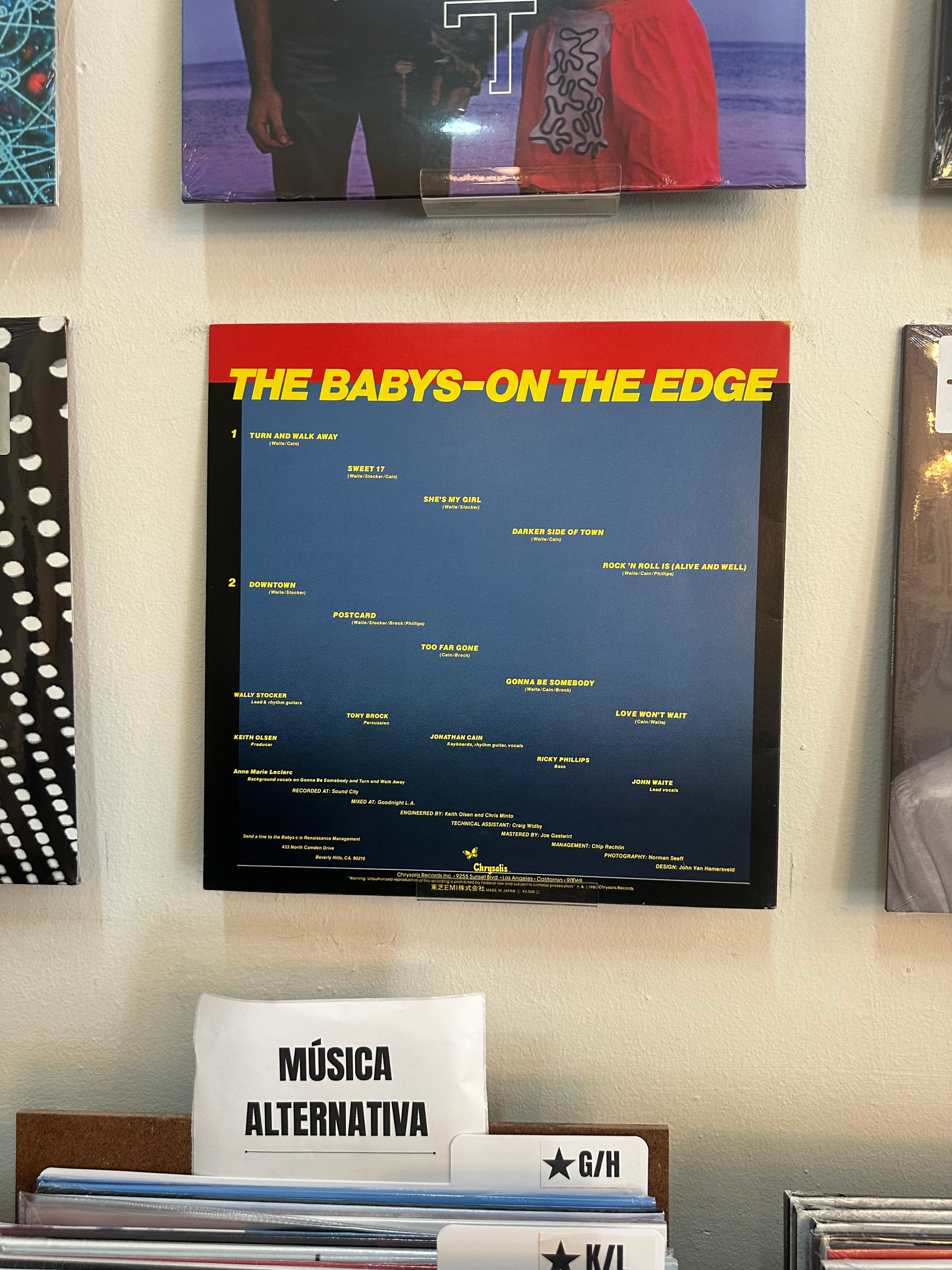 The Babys – On The Edge (JPN-1980)