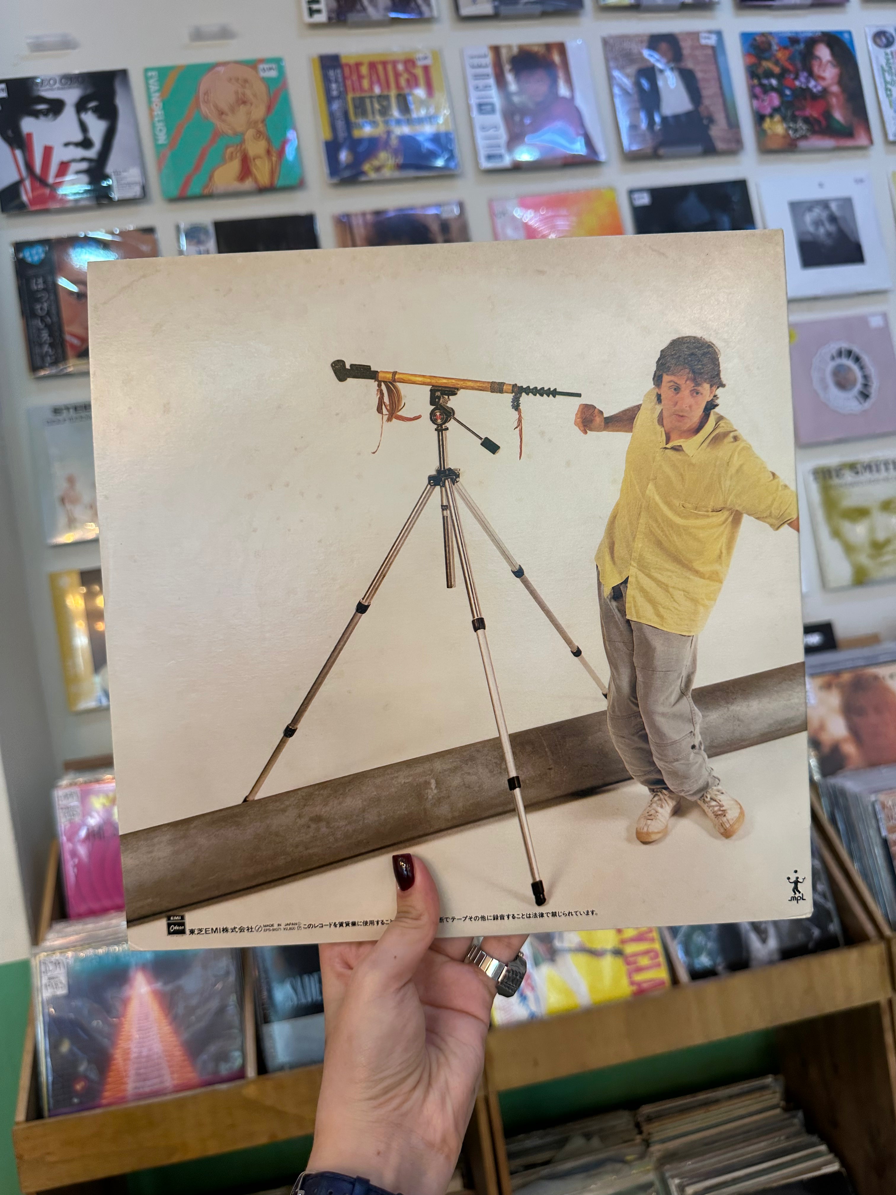 Paul McCartney – Pipes Of Peace (Japon-1983) Con OBI