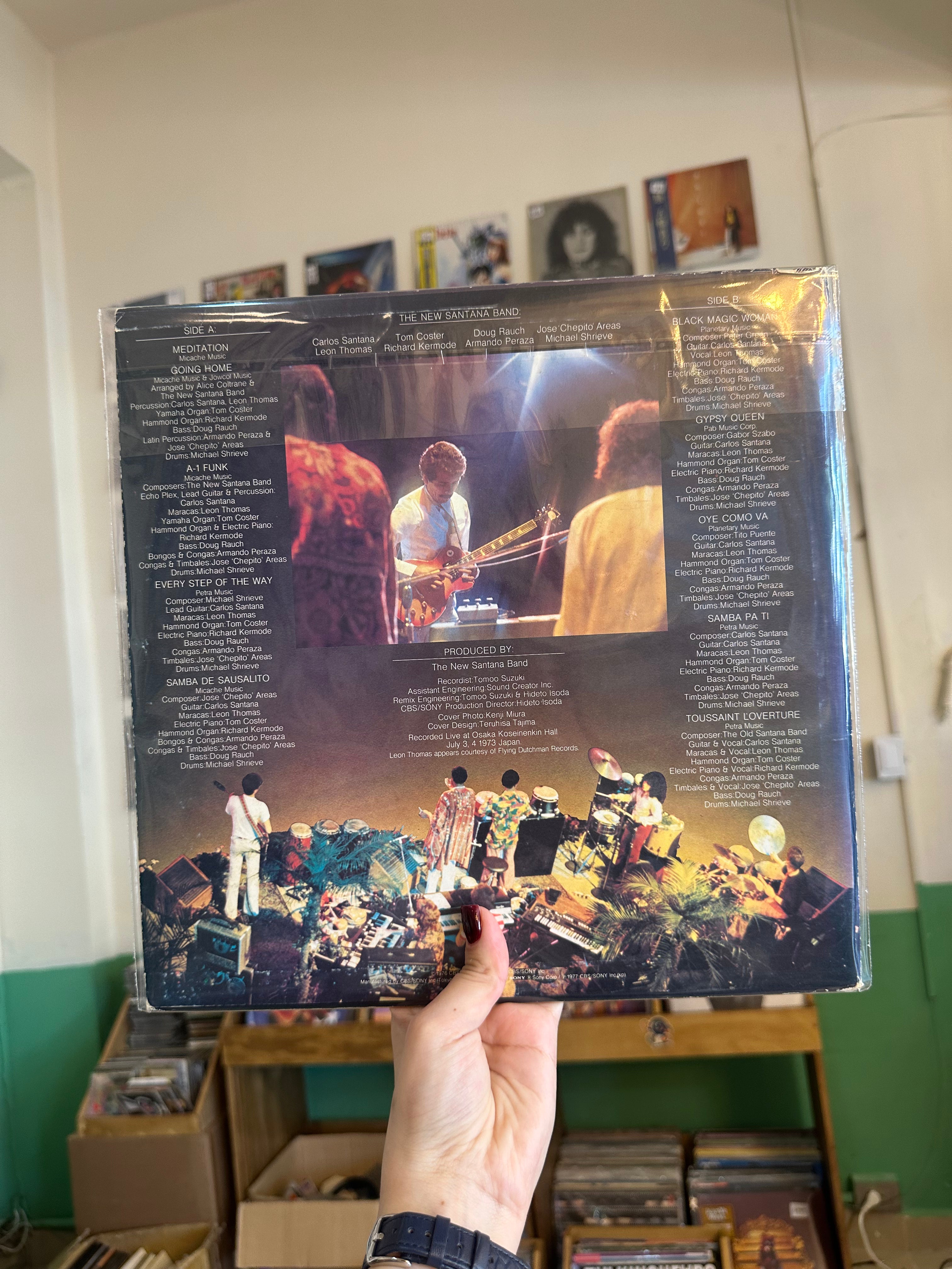 Santana – Santana Live In Japan (JPN-1977)