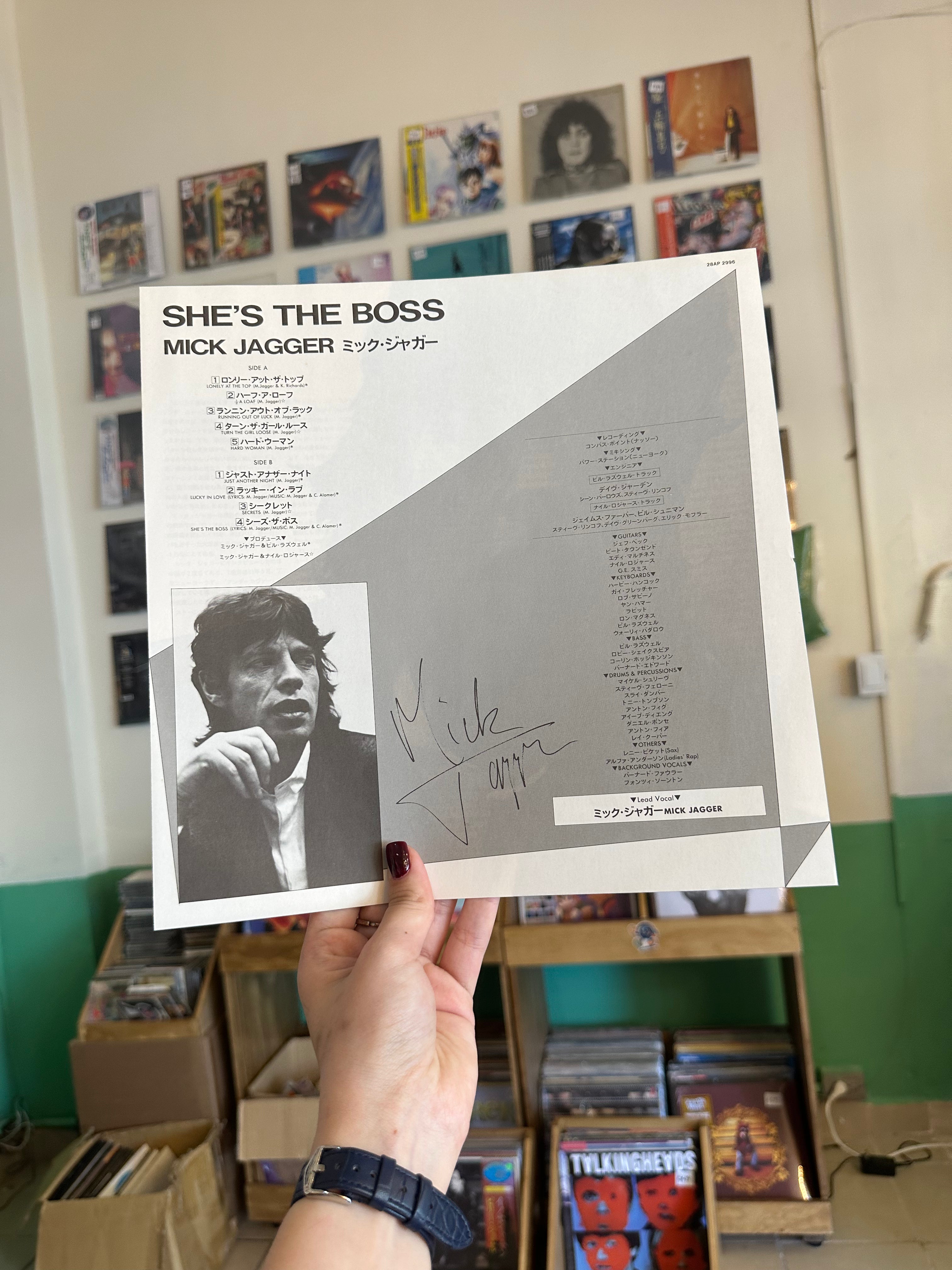Mick Jagger – She's The Boss (JPN-1985)