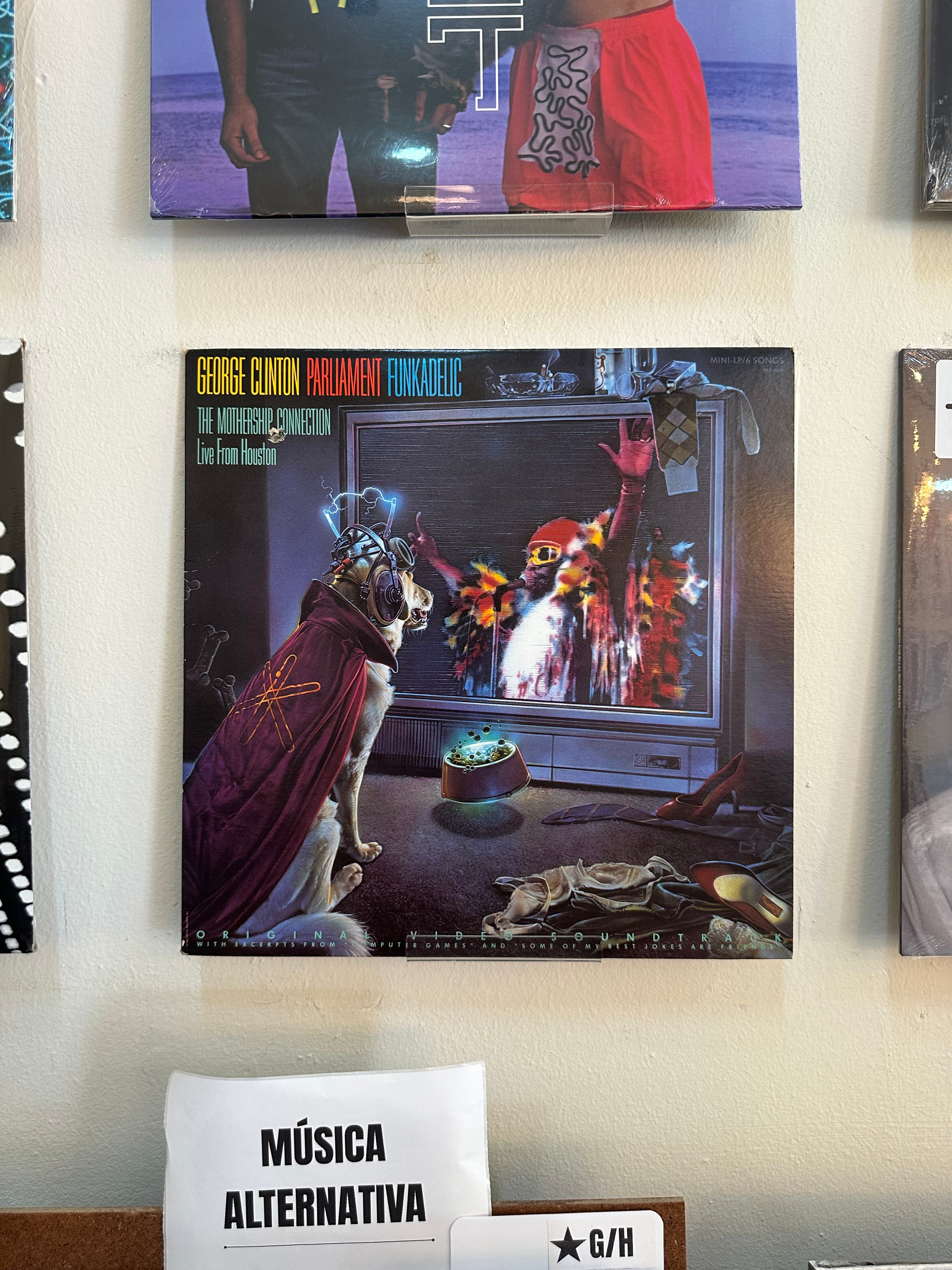 George Clinton / Parliament / Funkadelic – The Mothership Connection - Live From Houston (CAN-1986)