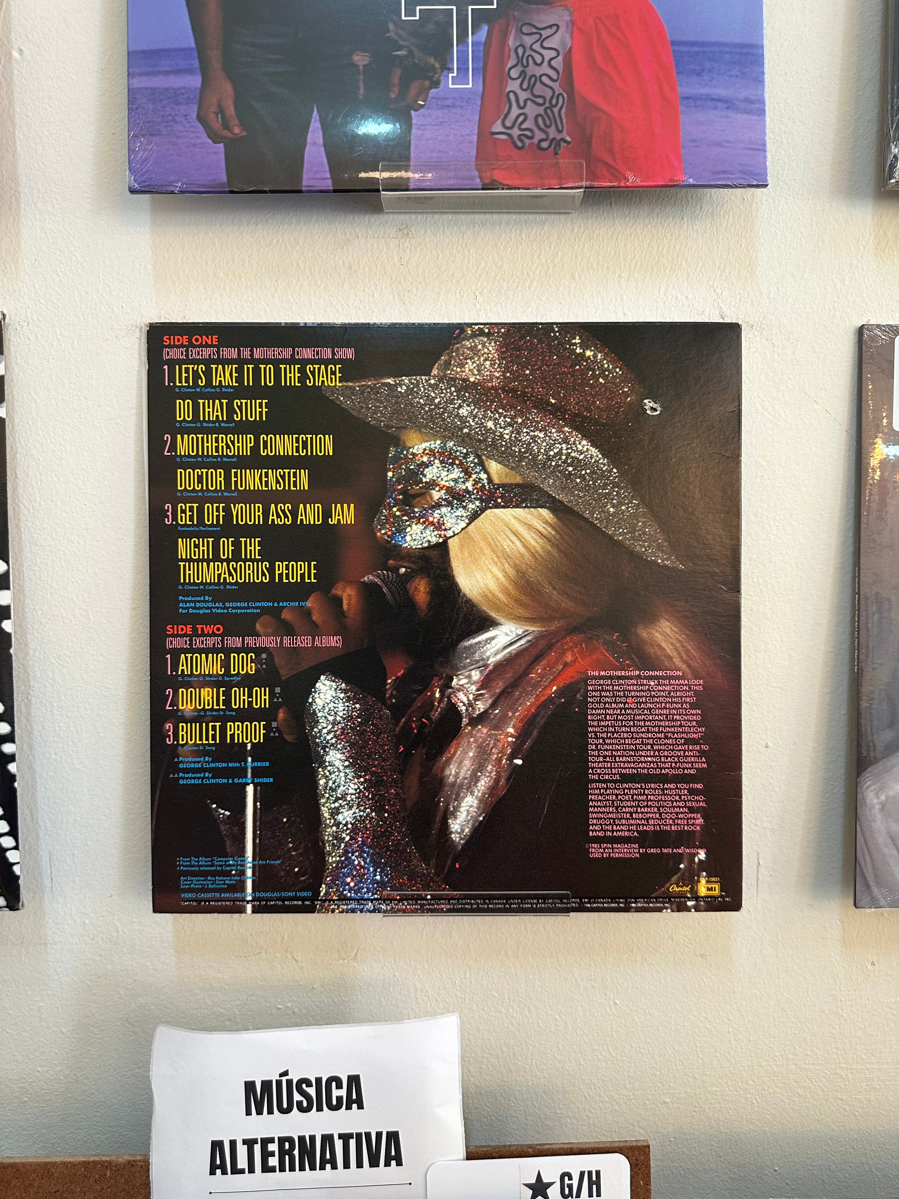 George Clinton / Parliament / Funkadelic – The Mothership Connection - Live From Houston (CAN-1986)