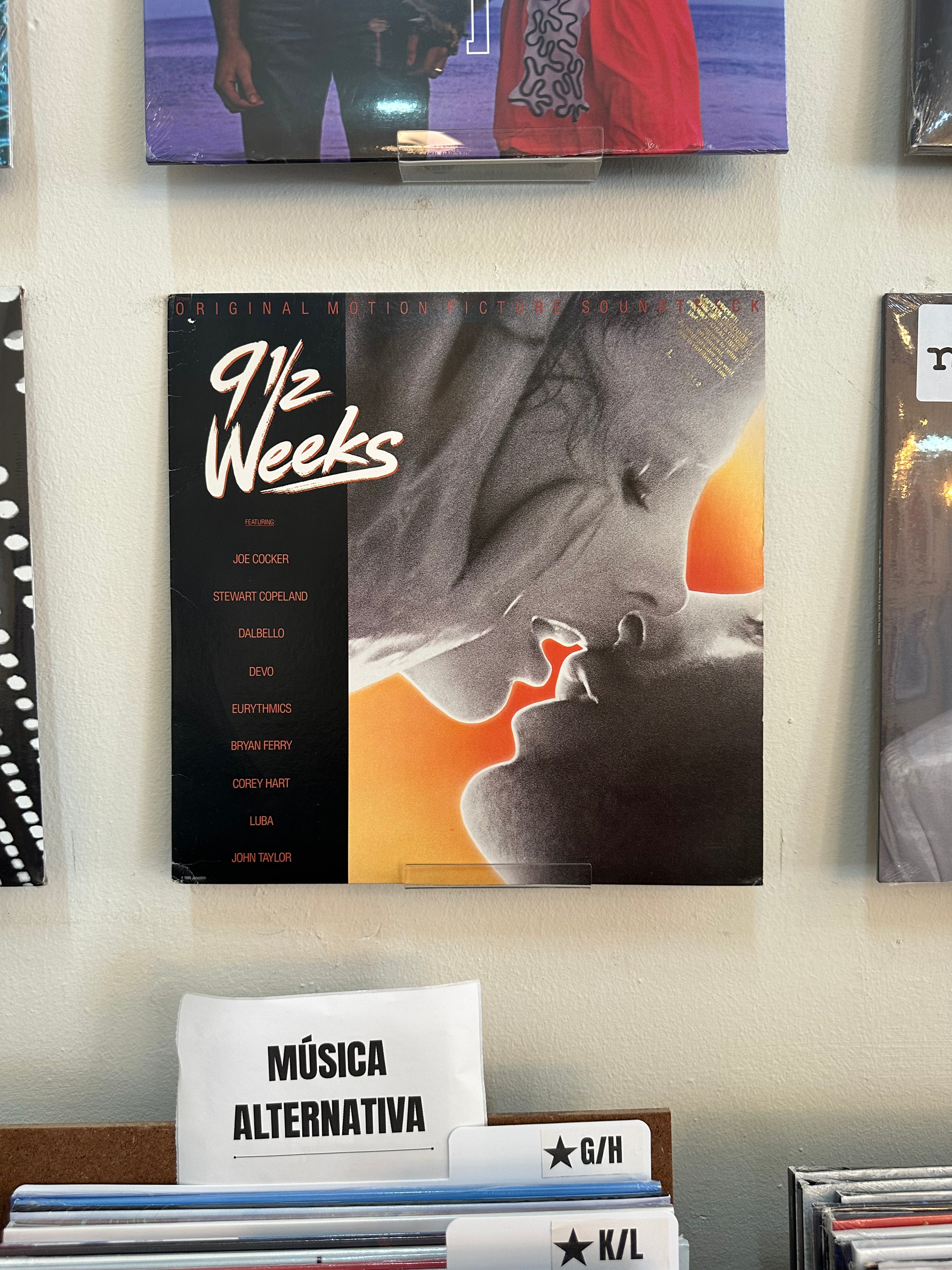 Various – 9½ Weeks - Original Motion Picture Soundtrack (CAN-1986)