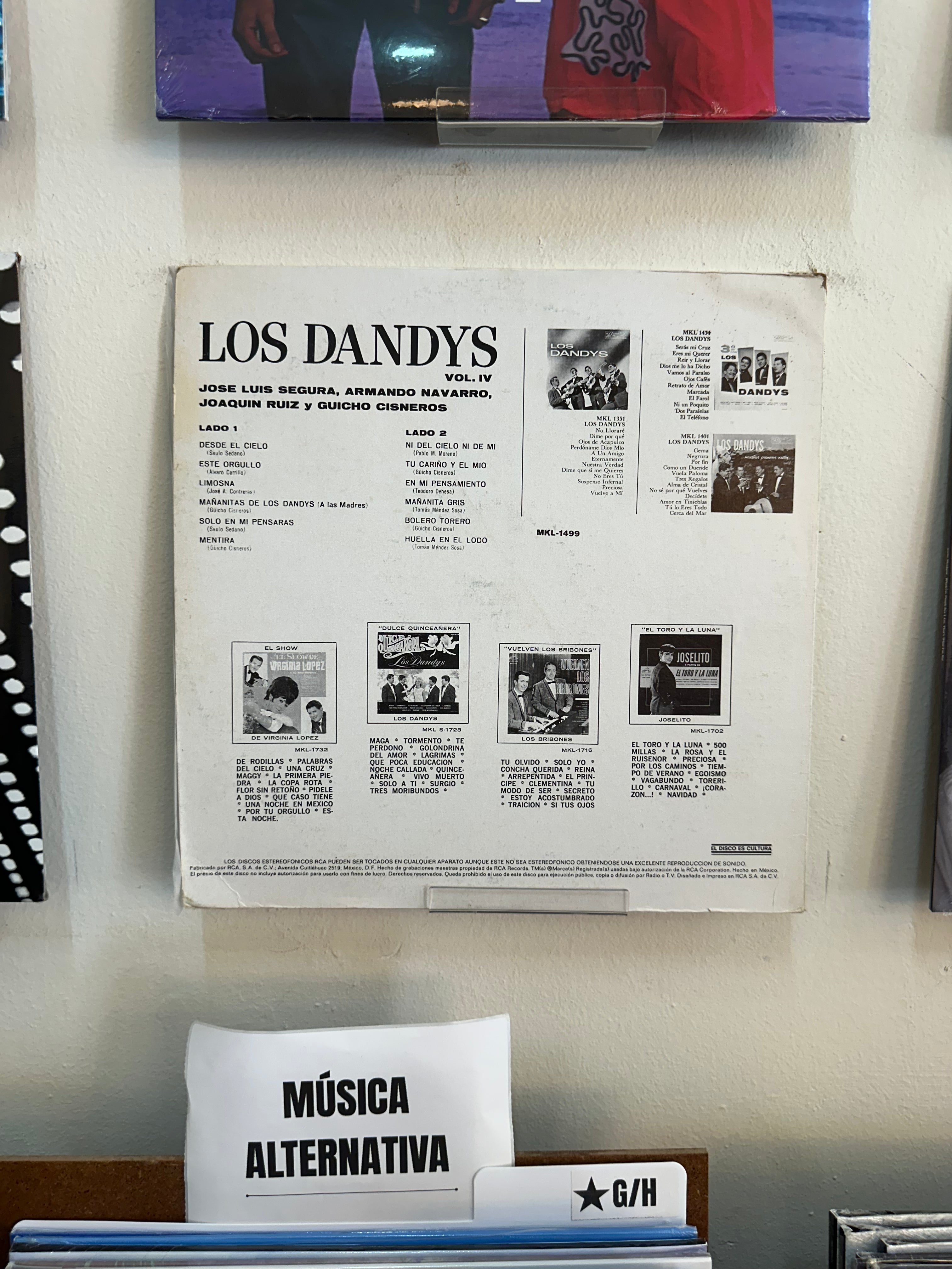 Los Dandys – Los Dandys Vol. IV (MX-1963)