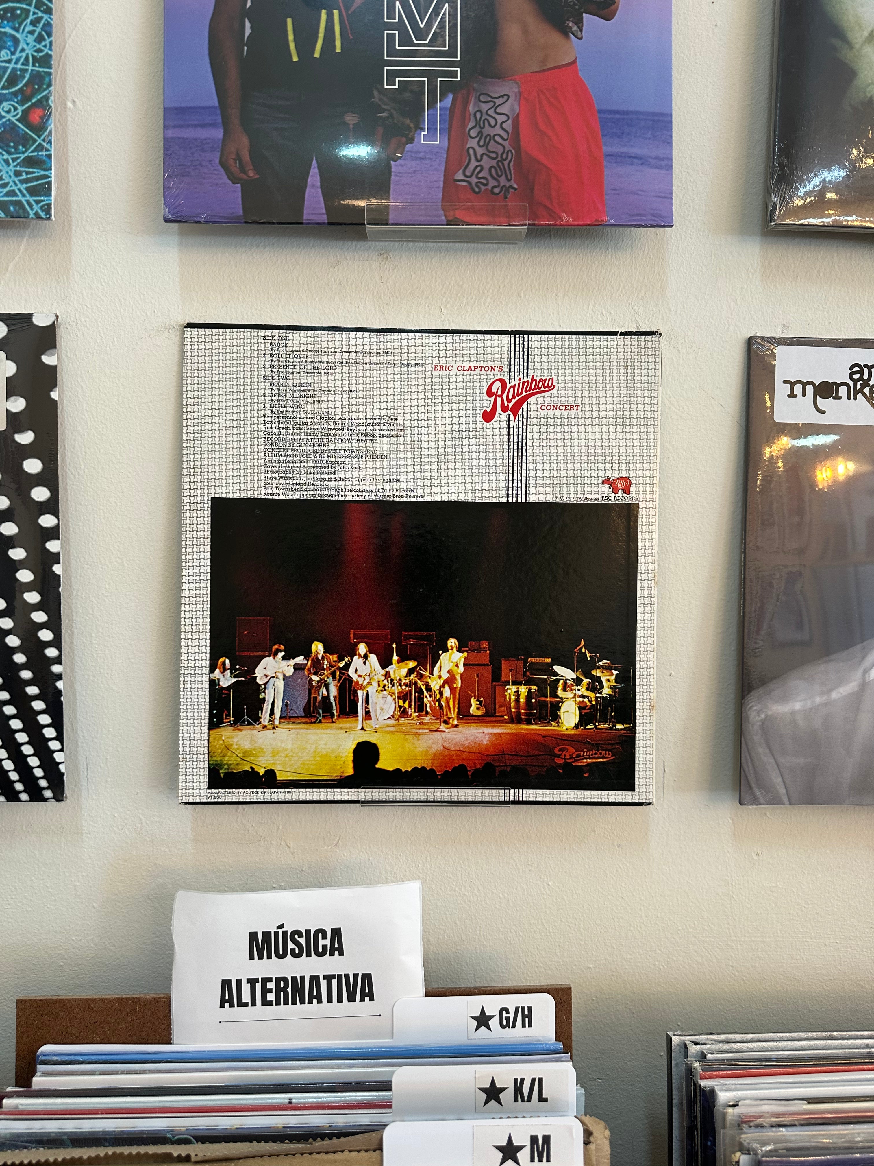 Eric Clapton – Eric Clapton's Rainbow Concert (JPN-1981)