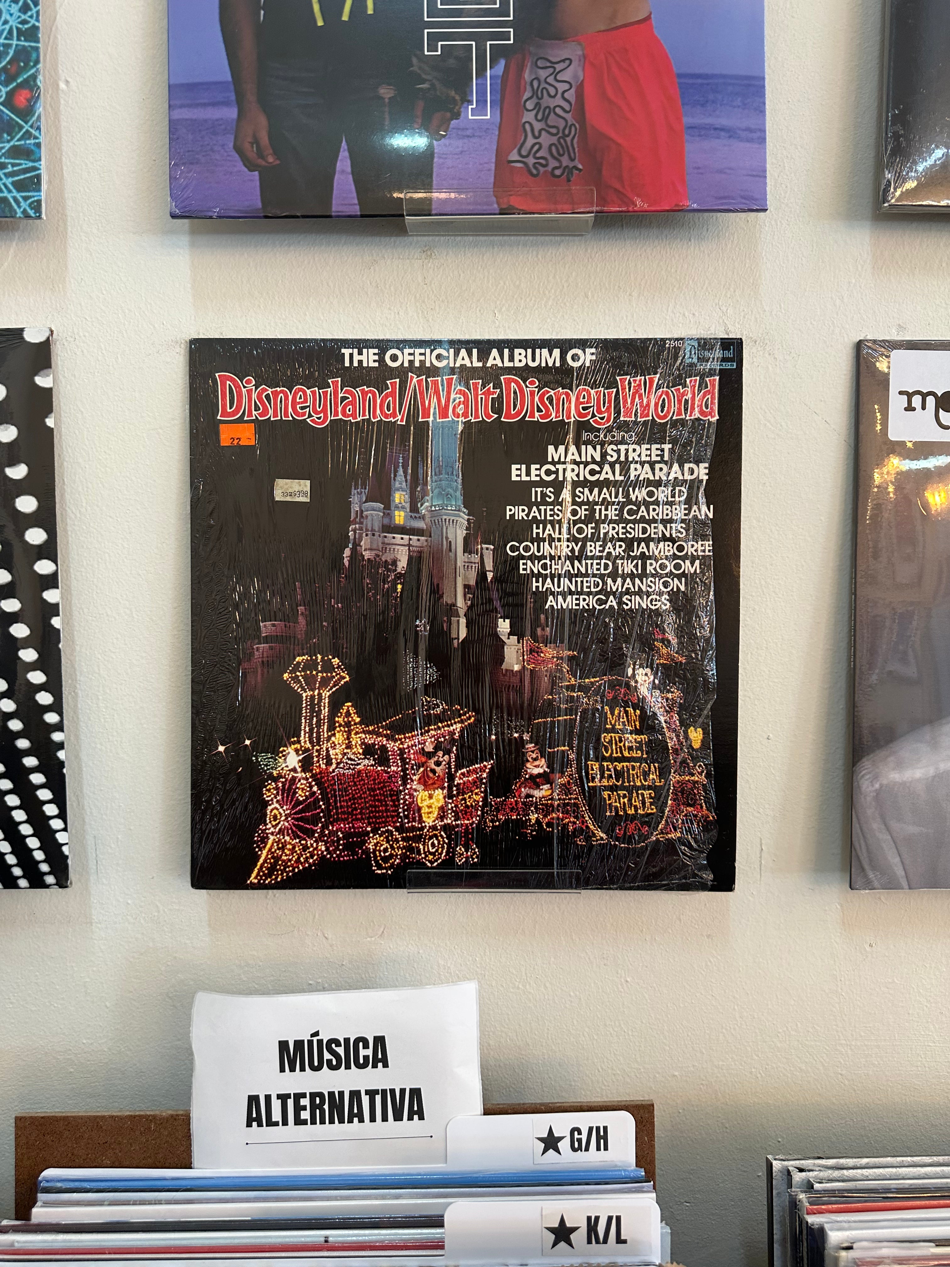 Various – The Official Album Of Disneyland/Walt Disney World (USA-1980)