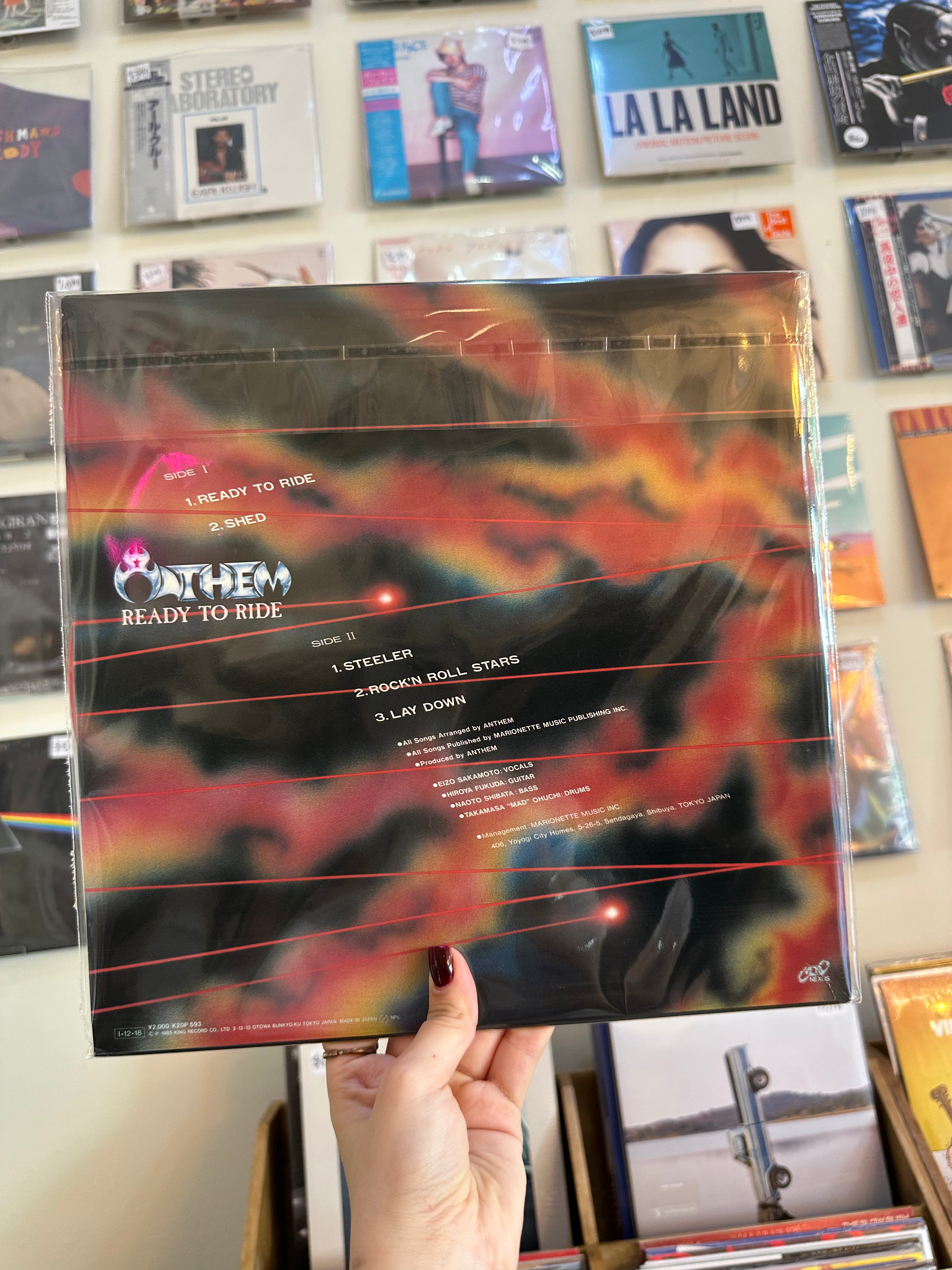Anthem – Ready To Ride (JPN-1985)