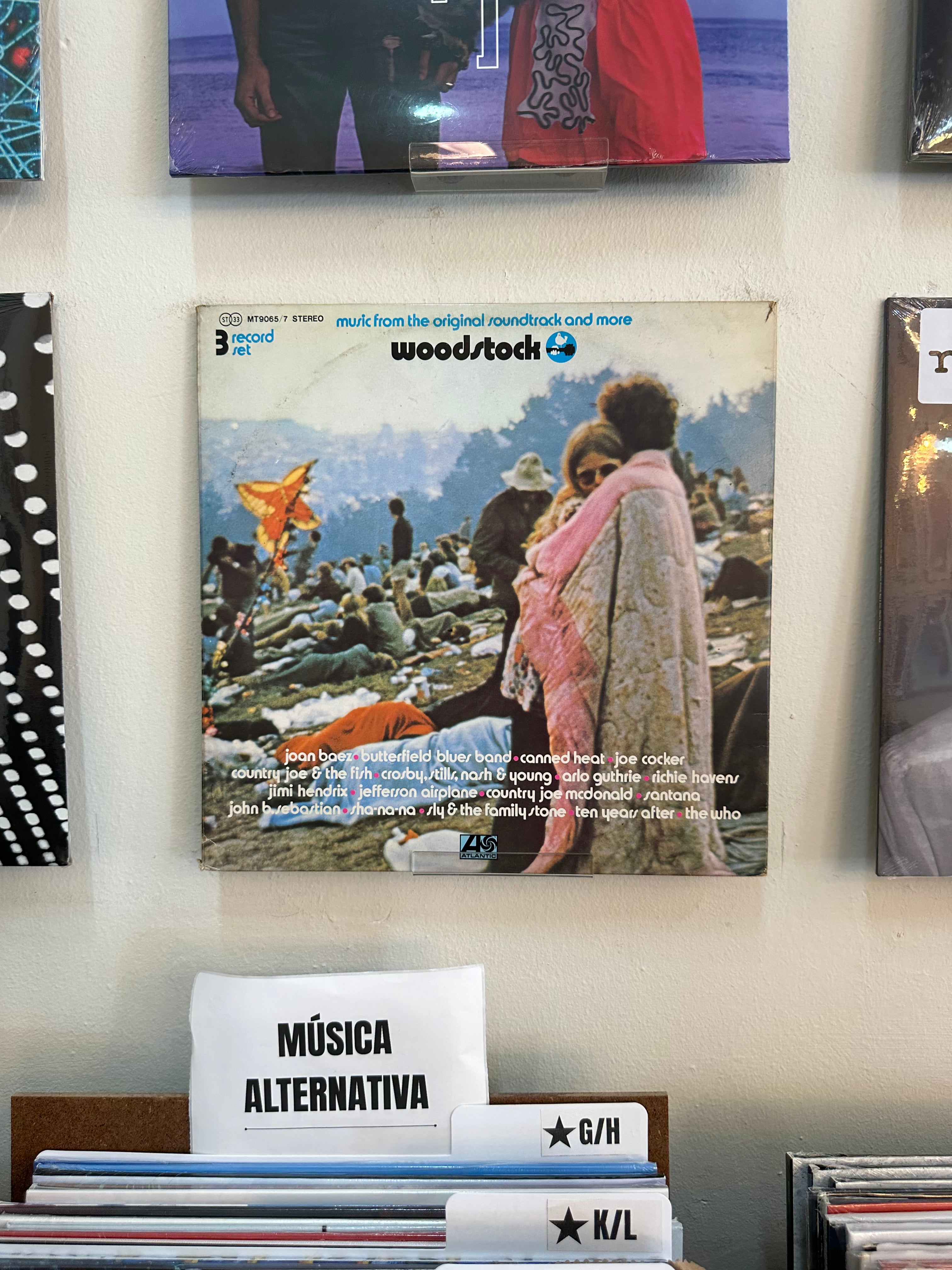 Various – Woodstock - Music From The Original Soundtrack And More (JPN-1970)