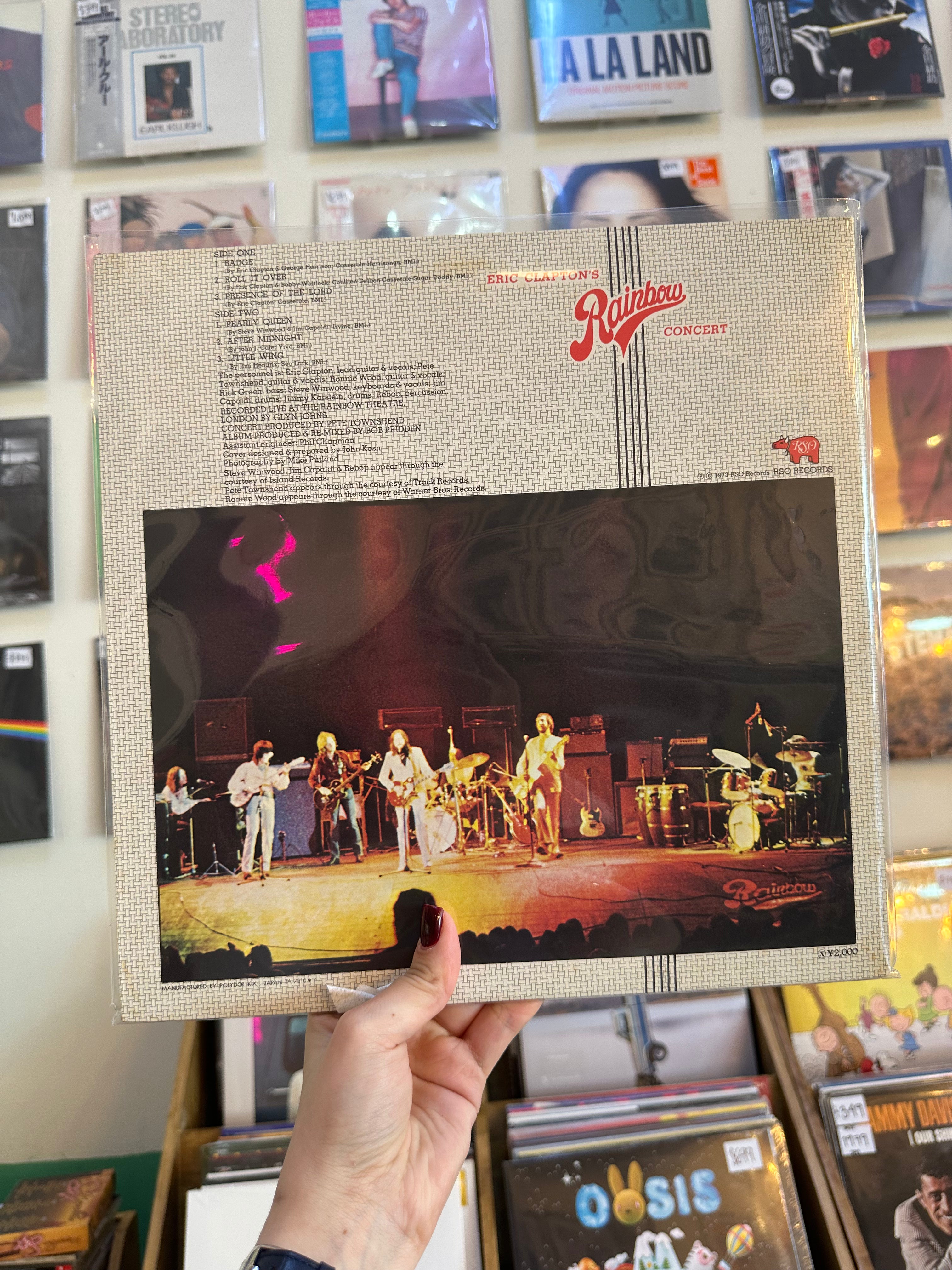 Eric Clapton – Eric Clapton's Rainbow Concert (JPN-1973)