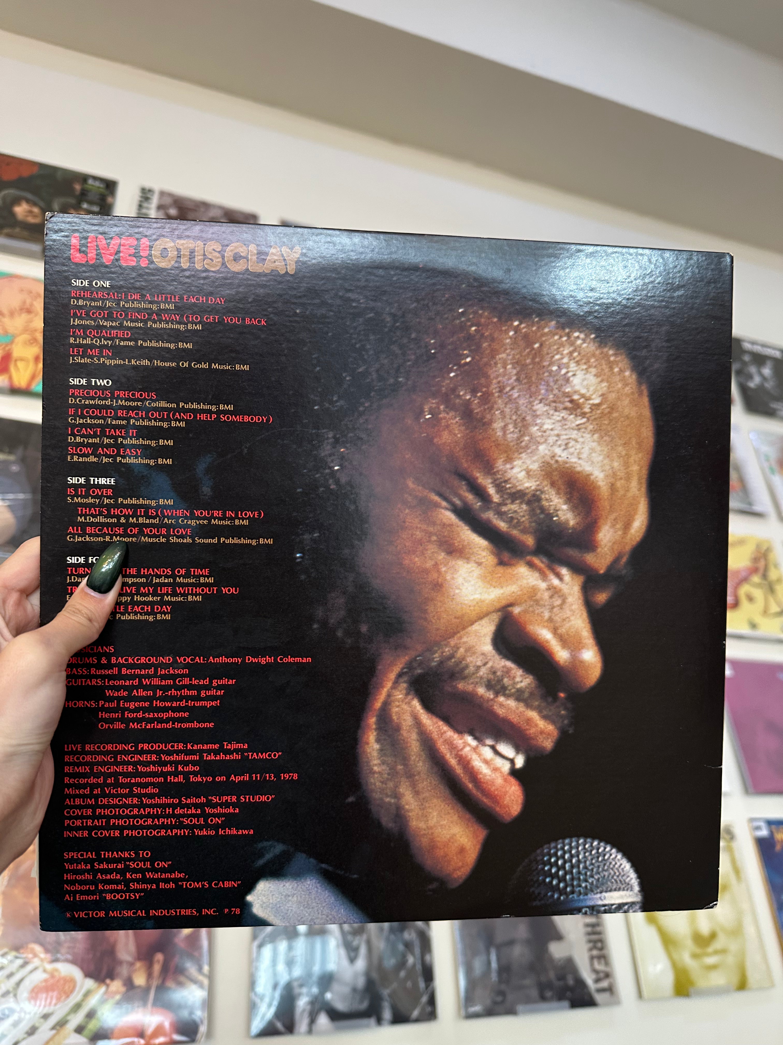 Otis Clay – Live! Otis Clay (JP - 1978)