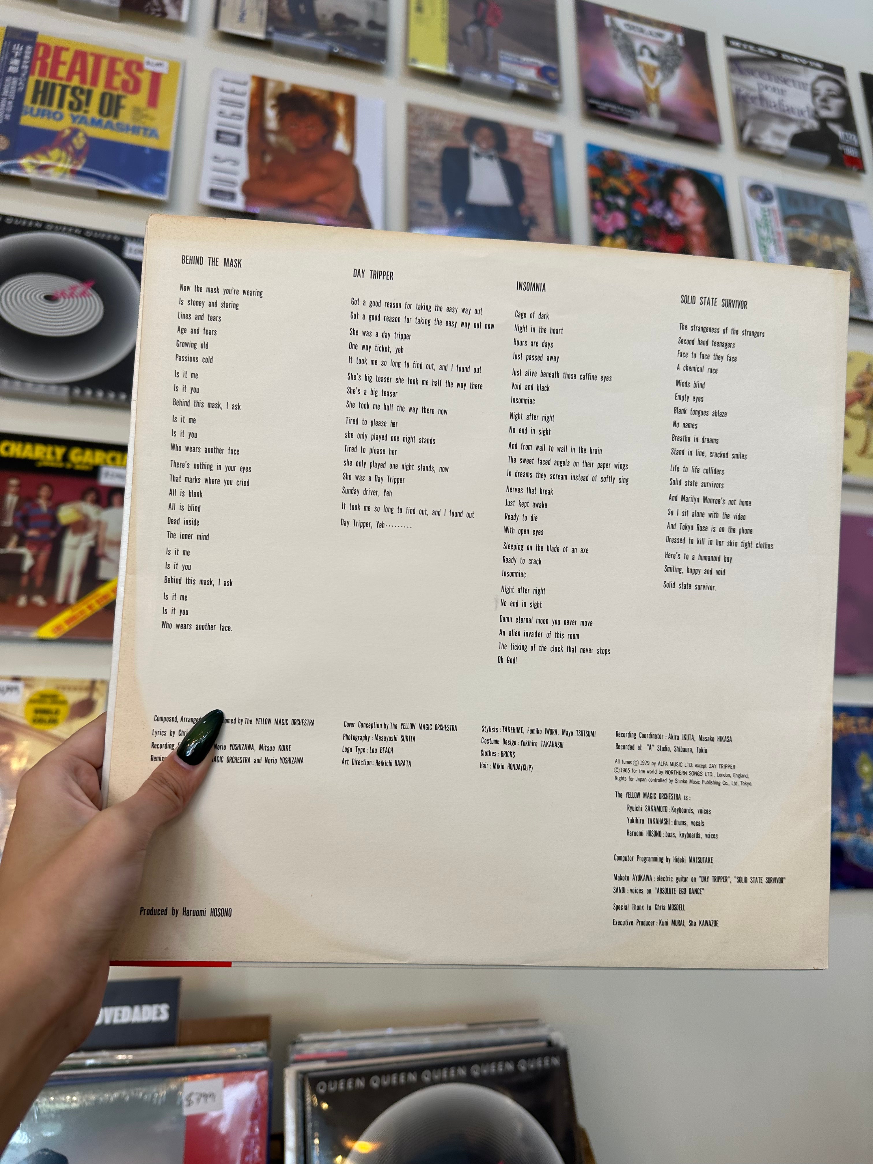 Yellow Magic Orchestra  – Solid State Survivor (JP - 1979)