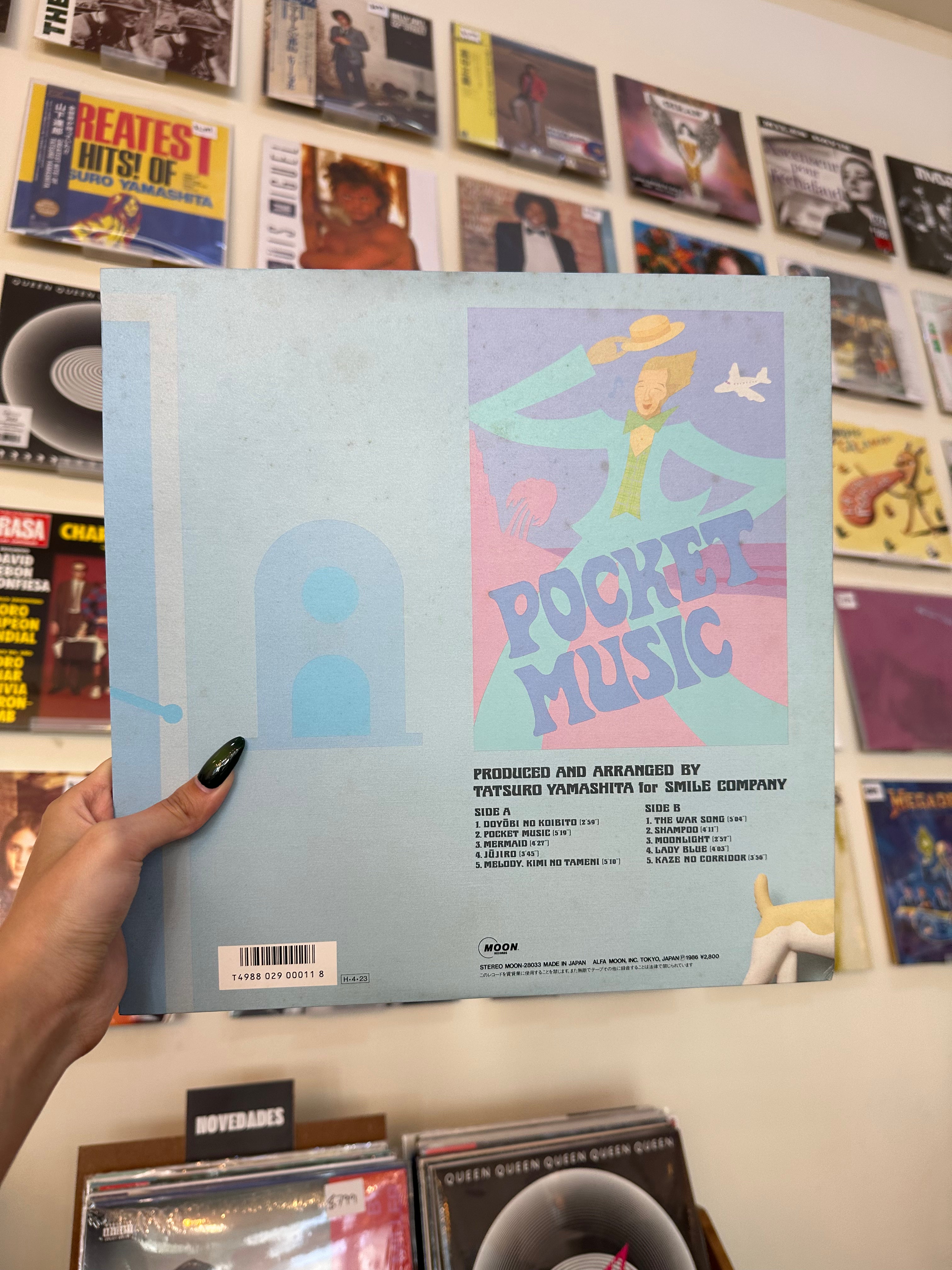 Tatsuro Yamashita – Pocket Music (JP - 1986)
