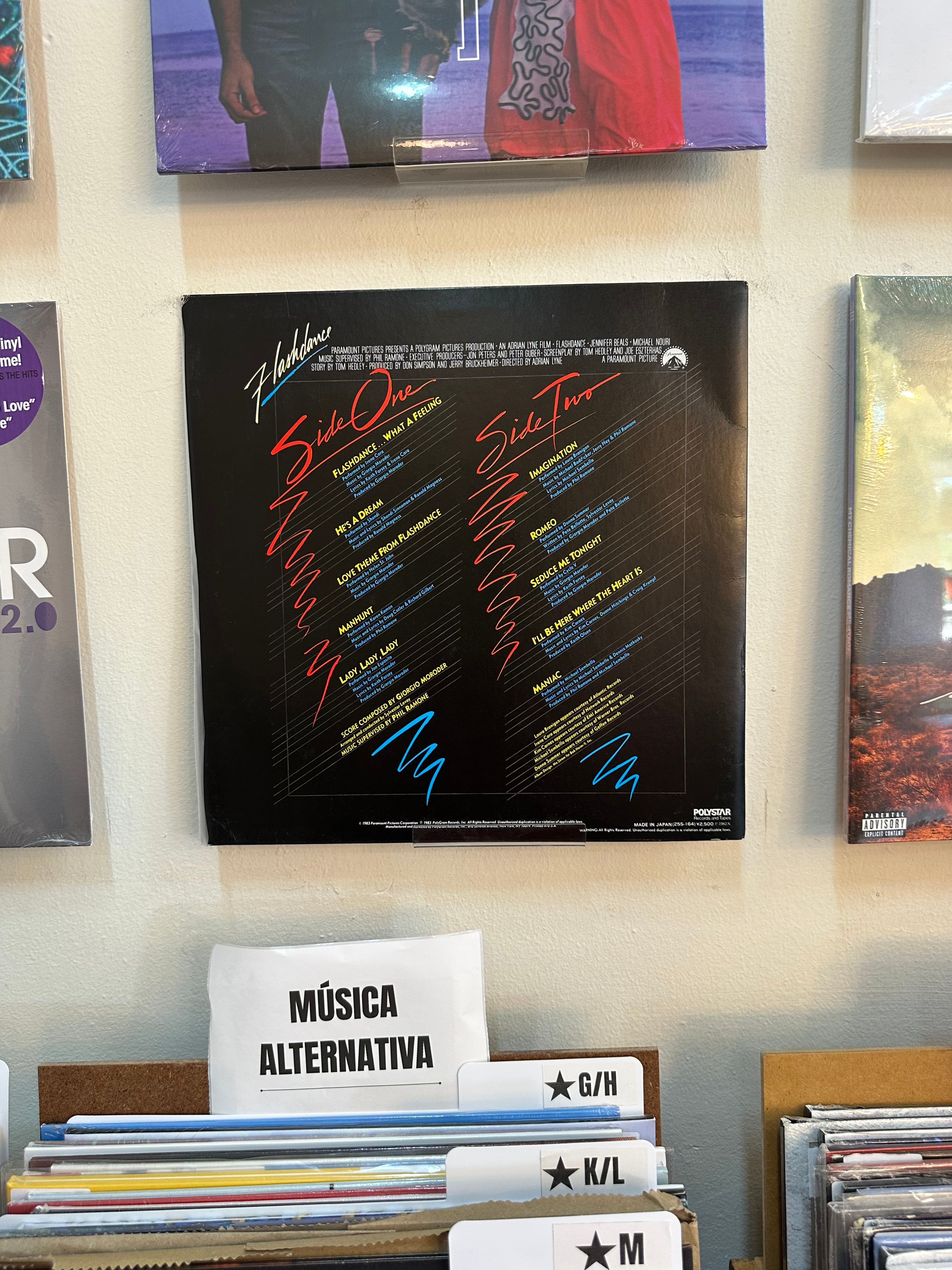 Various – Flashdance (Original Soundtrack From The Motion Picture) (JPN-1983)