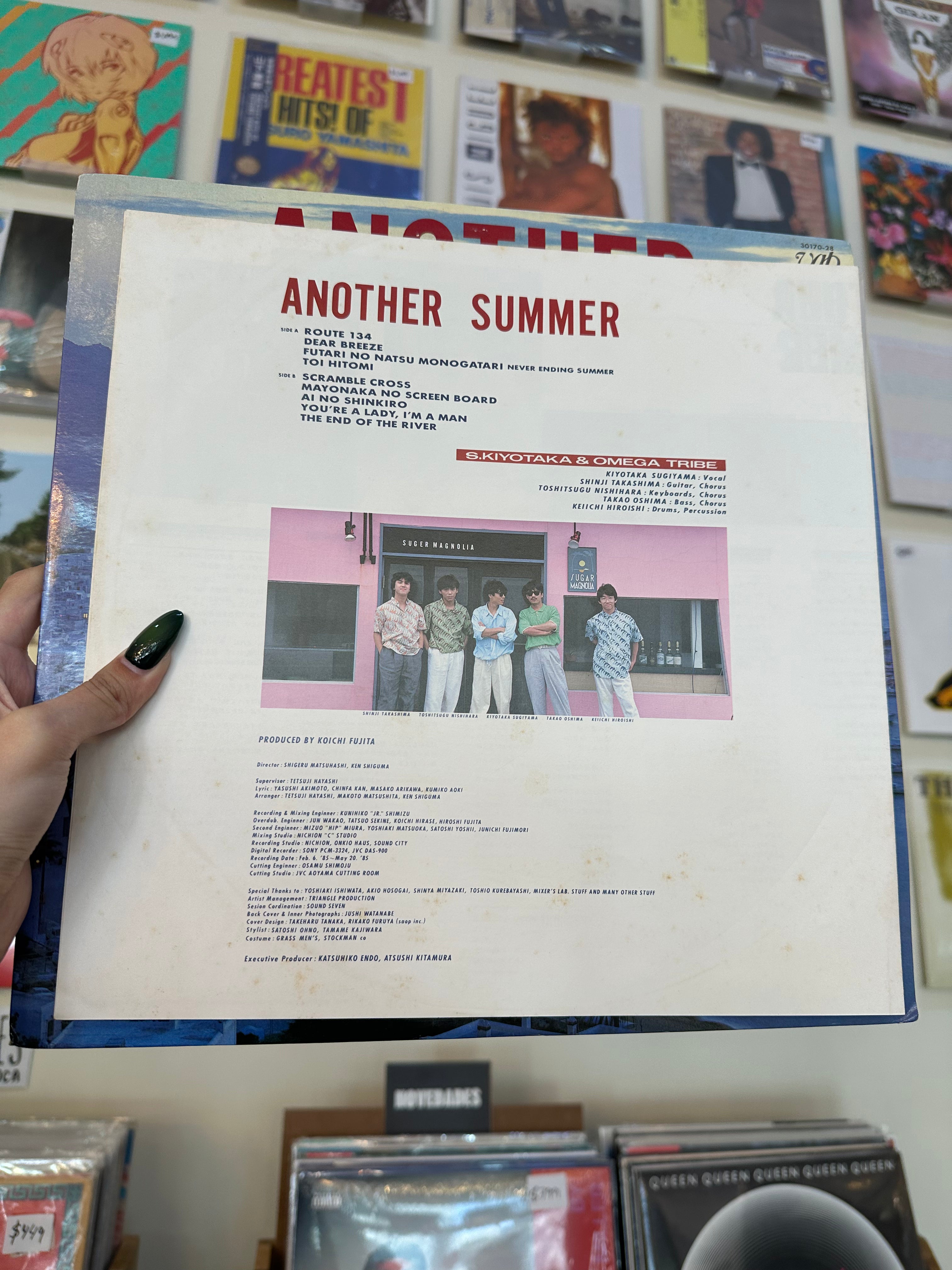 S. Kiyotaka & Omega Tribe – Another Summer (JPN-1985)