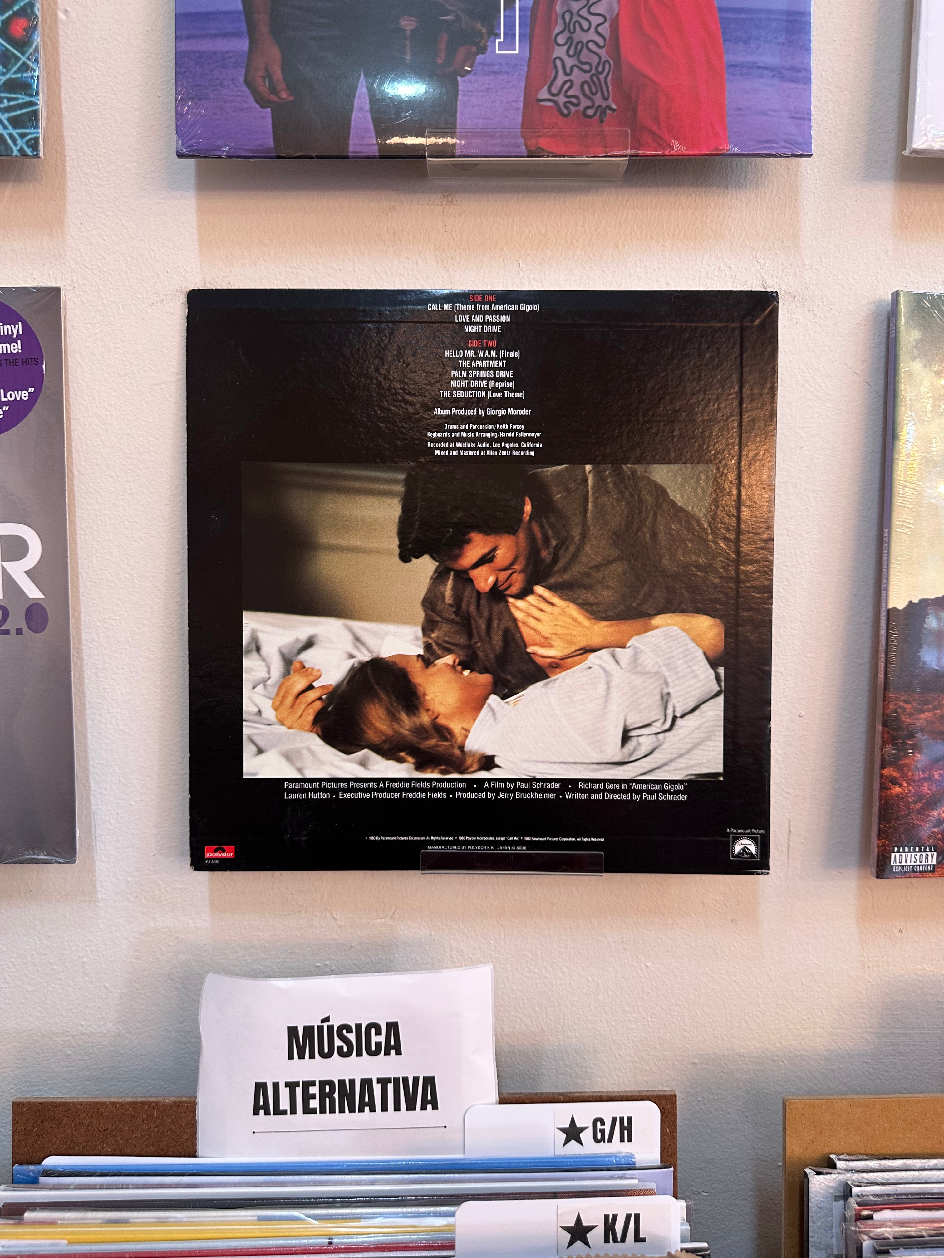 Giorgio Moroder – American Gigolo (Original Soundtrack Recording) (JPN-1980)