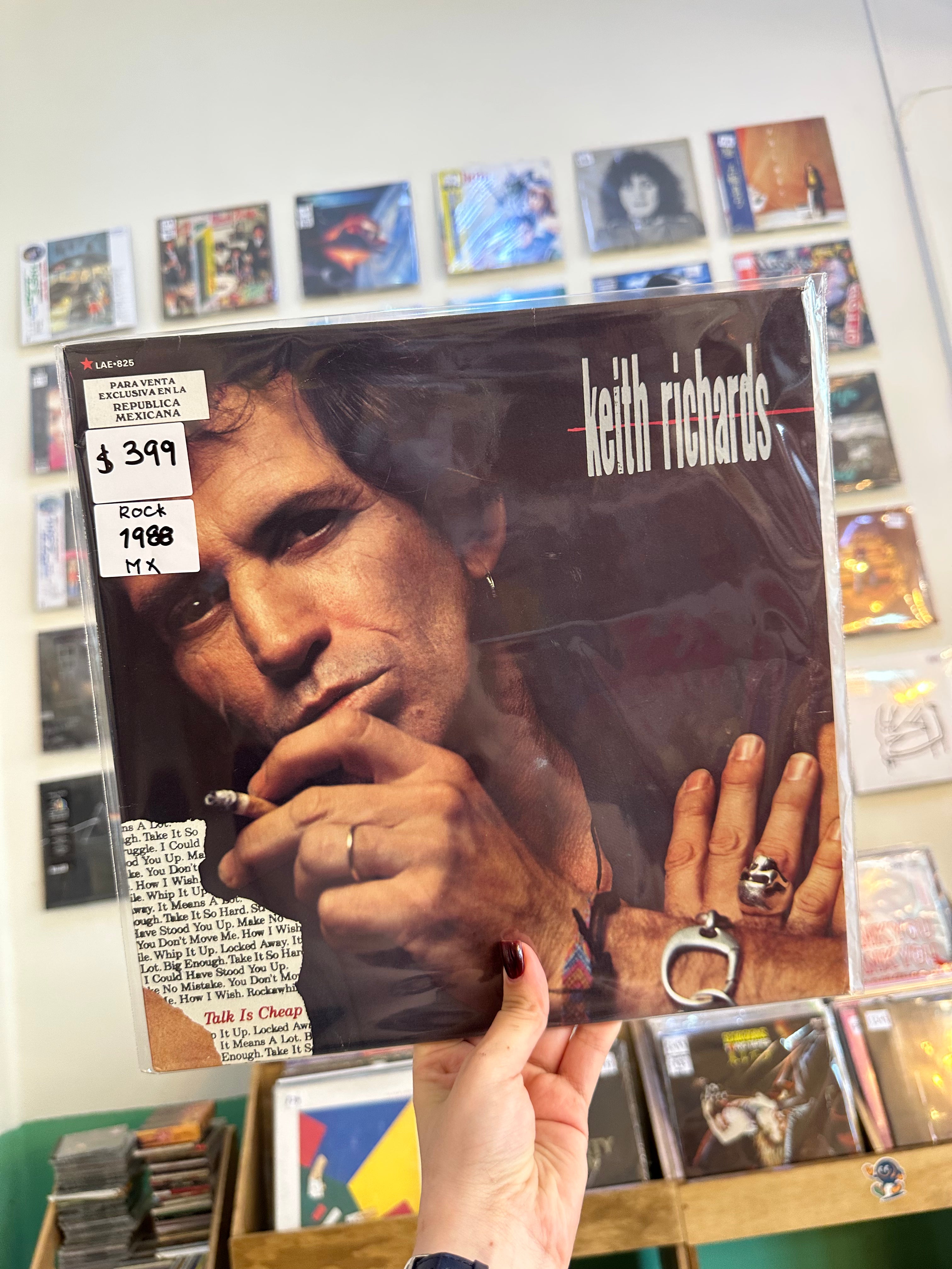 Keith Richards – Talk Is Cheap (MX-1988)