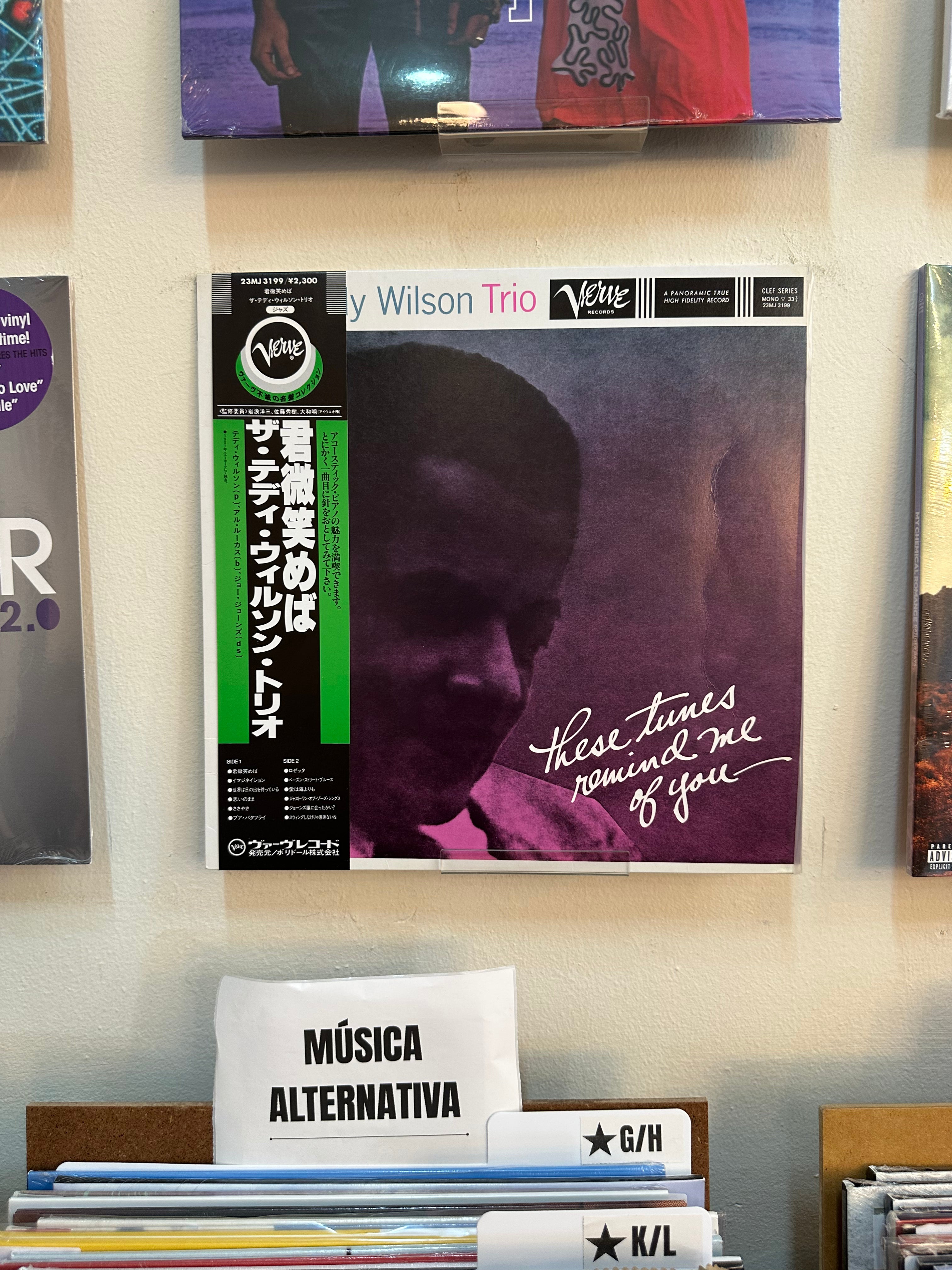 The Teddy Wilson Trio – These Tunes Remind Me Of You (JPN-1982)