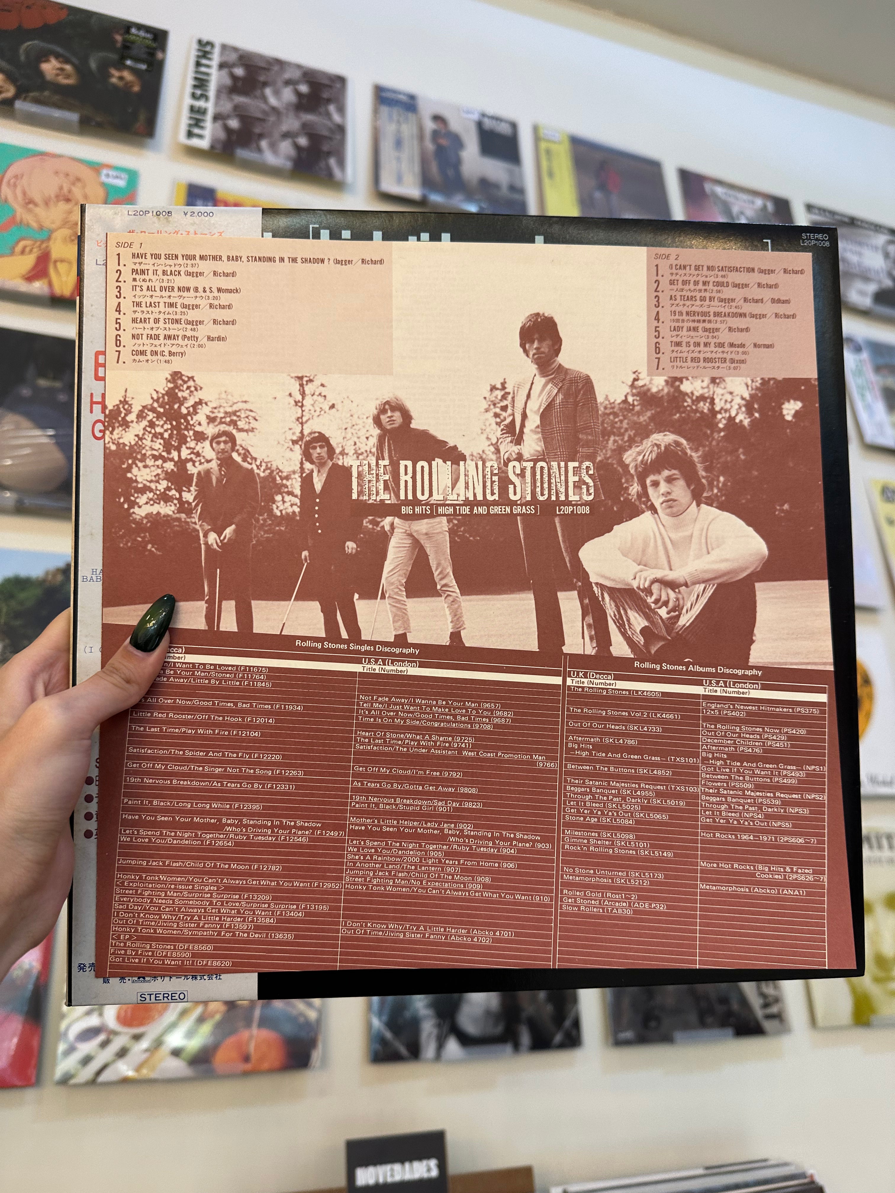 The Rolling Stones – Big Hits (High Tide And Green Grass) (JP-1981)
